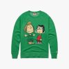 Peanuts Peppermint Patty And Marcie Character Crewneck