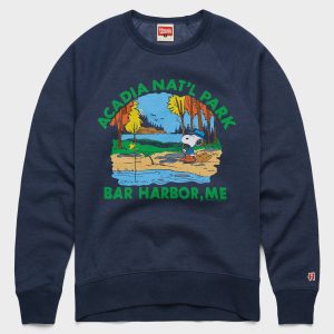 Peanuts Snoopy x Acadia National Park Crewneck