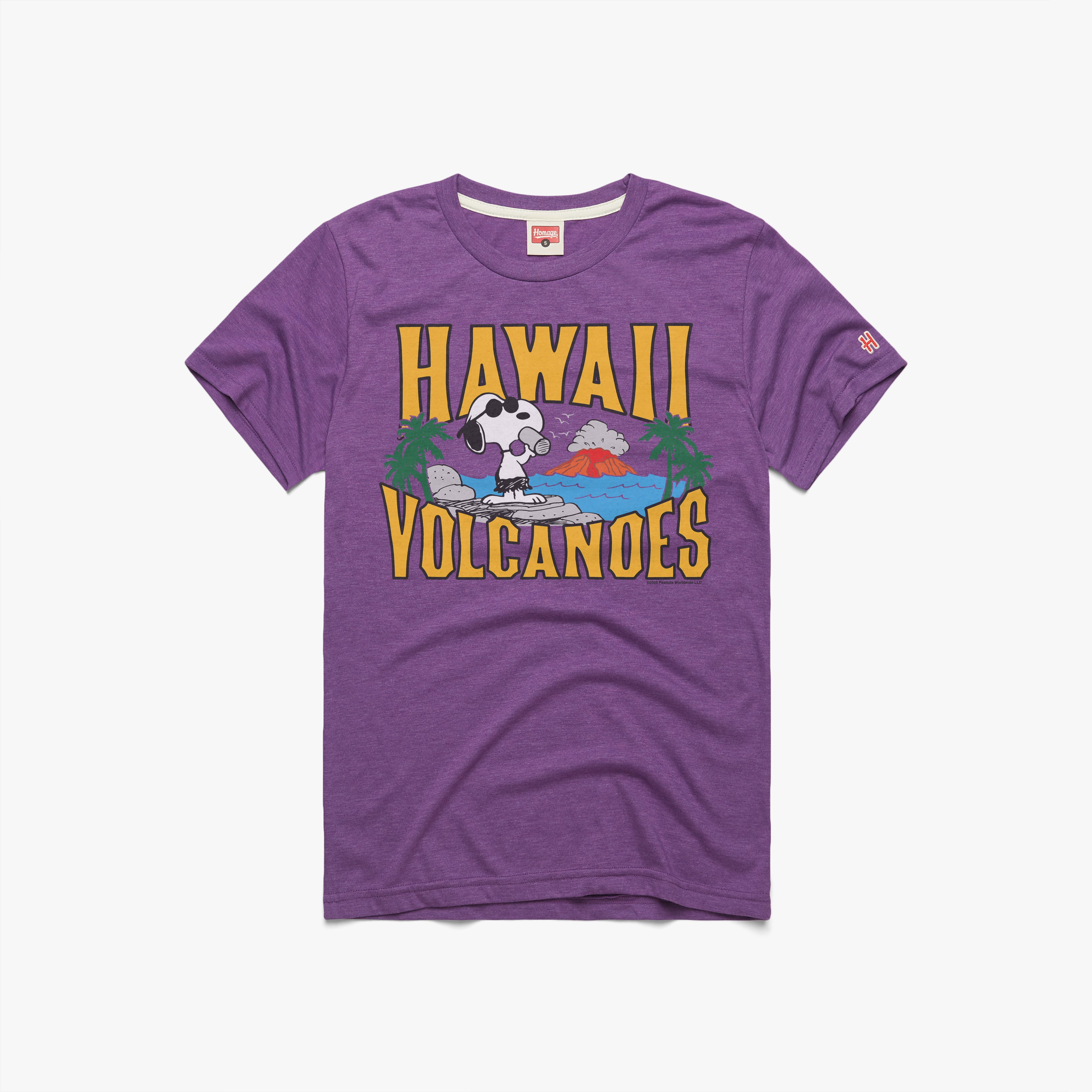 Peanuts Snoopy x Hawaii Volcanoes National Park 01012458227 Royal Purple Flat 1.jpg Peanuts Snoopy x Hawaii Volcanoes National Park