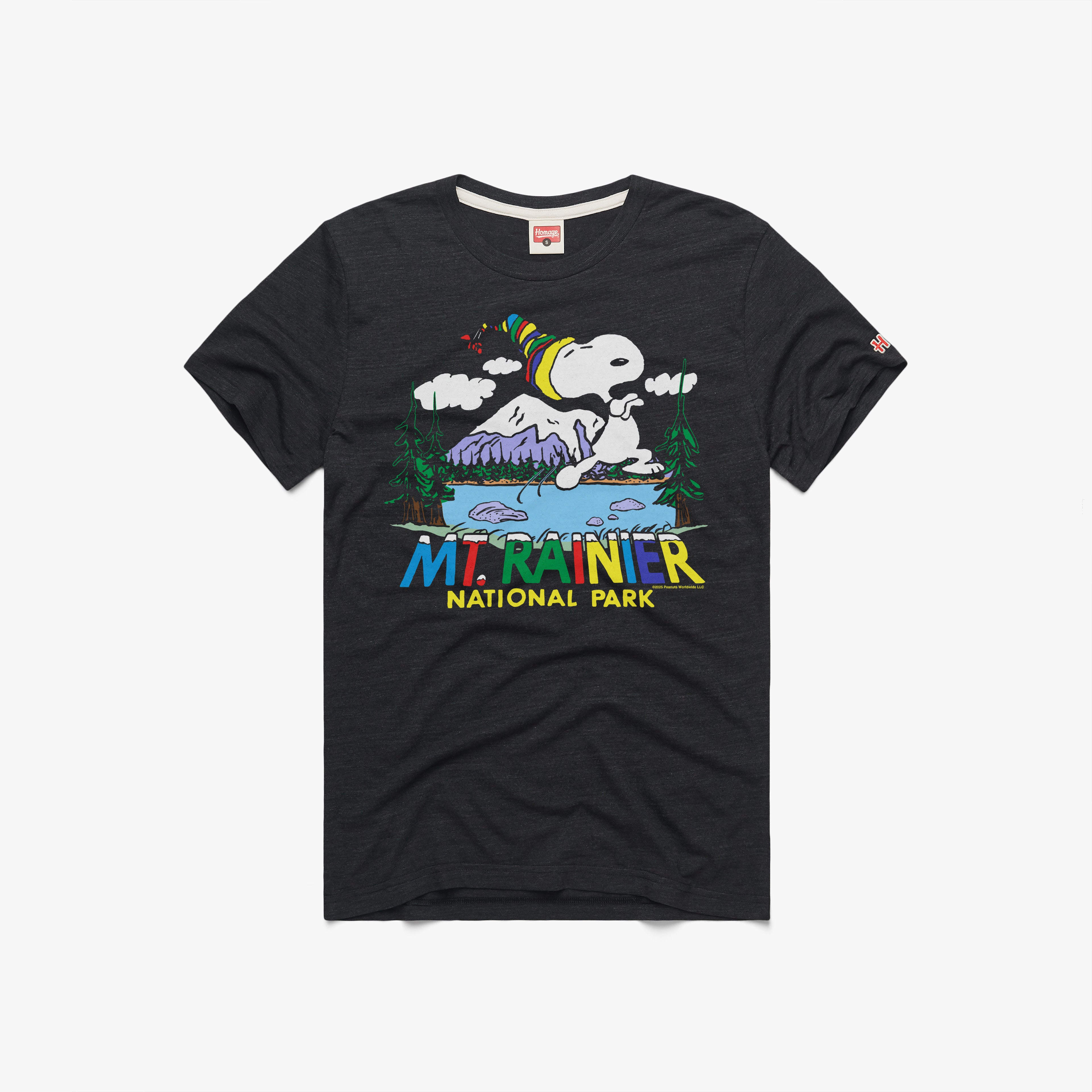 Peanuts Snoopy x Mount Rainier National Park 01012458530 Charcoal Flat.jpg Peanuts Snoopy x Mount Rainier National Park