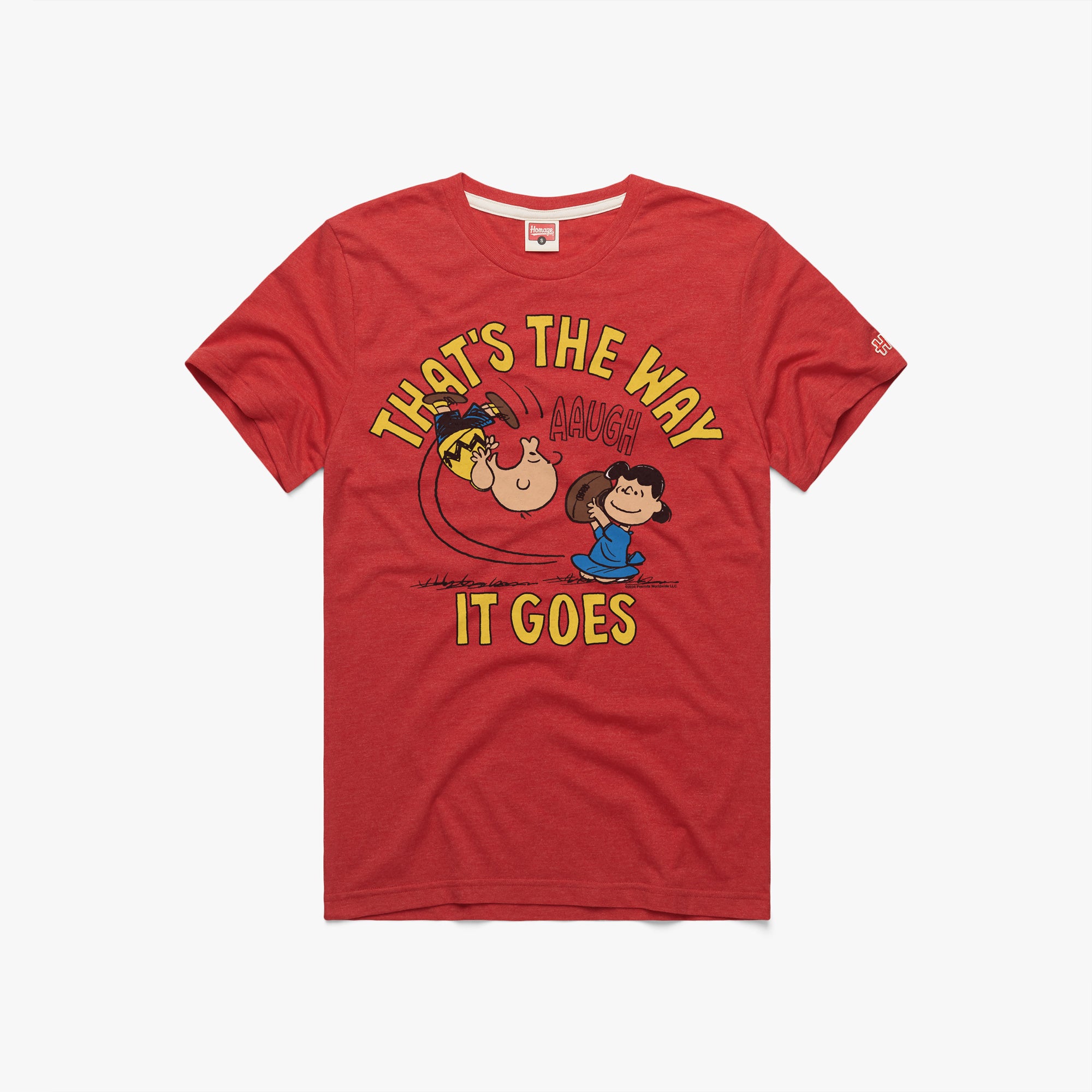 Peanuts That s The Way It Goes 01012200817 Red Flat 1.jpg Peanuts That's The Way It Goes