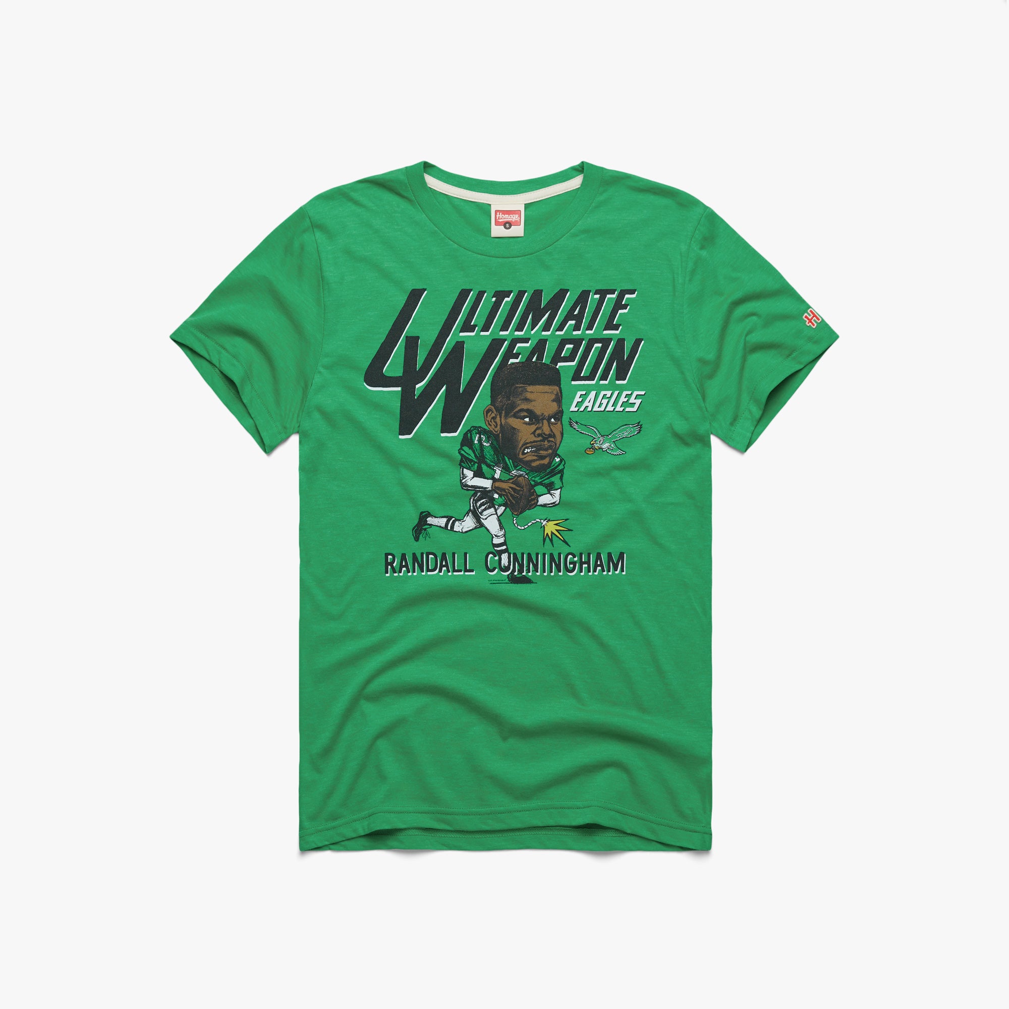 Philadelphia Eagles Randall Cunningham 01011323913 green flat 1.jpg Philadelphia Eagles Randall Cunningham