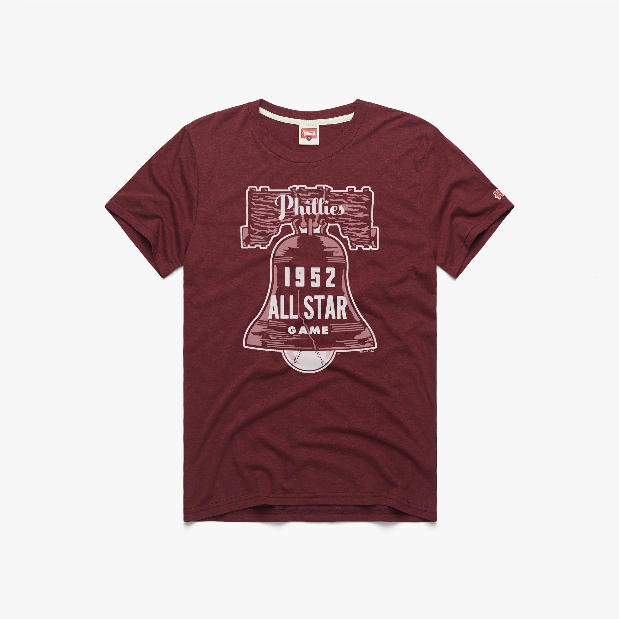 Philadelphia Phillies MLB All Star Game 1952 01012029325 Wine Flat 1.jpg Philadelphia Phillies MLB All Star Game 1952