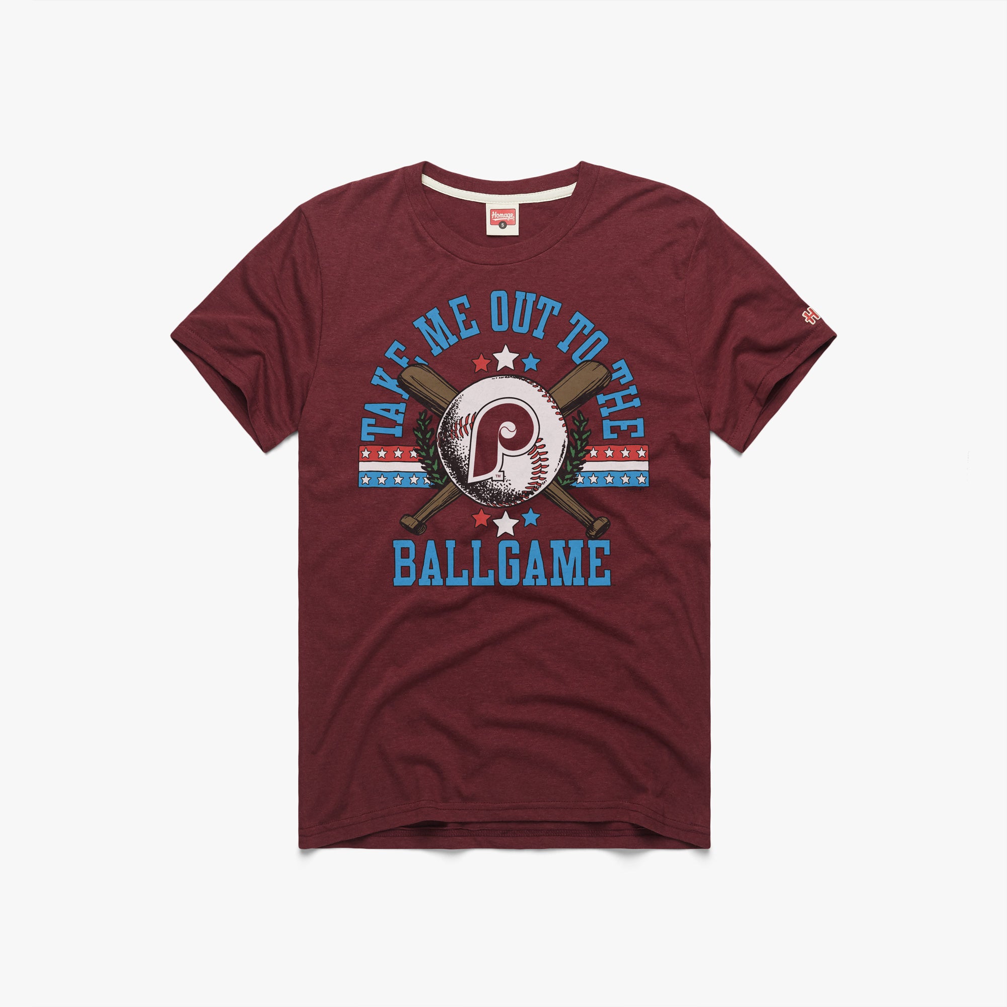 Philadelphia Phillies Take Me Out To The Ballgame 01011966425 Wine Flat.jpg Philadelphia Phillies Take Me Out To The Ballgame