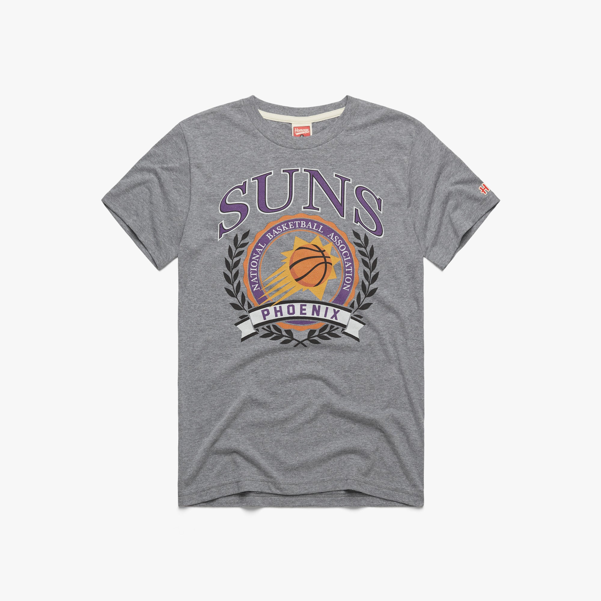Phoenix Suns Crest 01011486601 grey flat.jpg Phoenix Suns Crest
