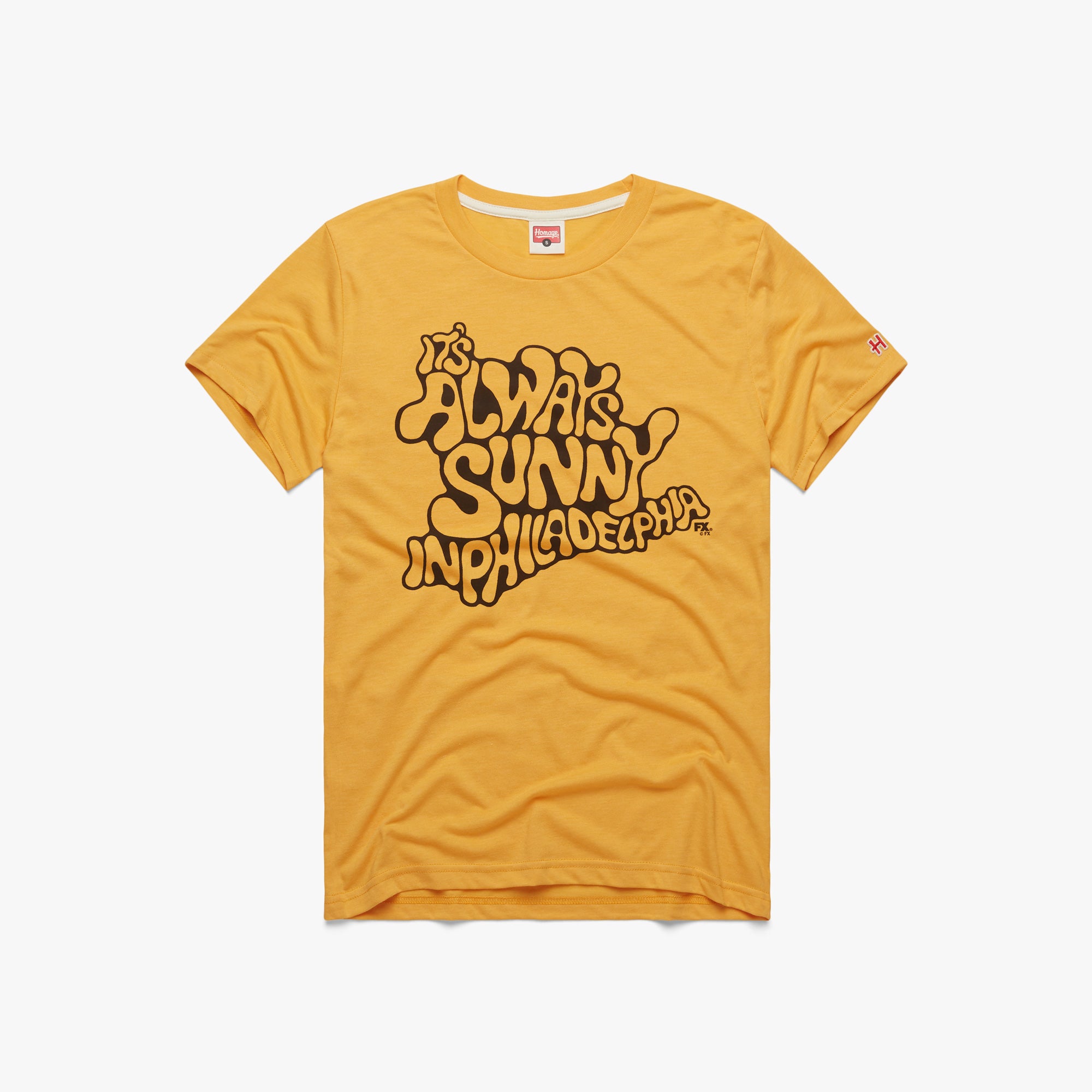 Retro It s Always Sunny In Philadelphia 01011030912 gold flat 1.jpg Retro It's Always Sunny In Philadelphia