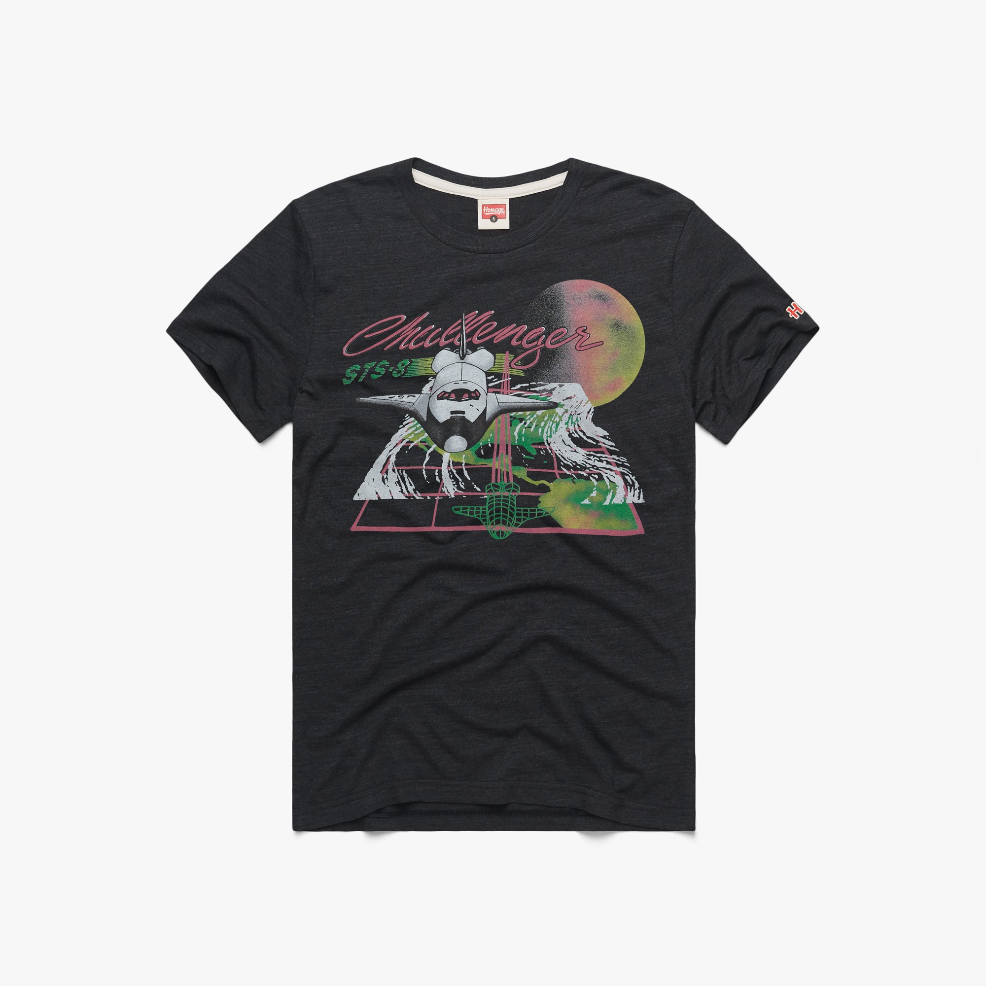 STS 8 Challenger 1983 01010783230 charcoal flat 1.jpg STS-8 Challenger 1983