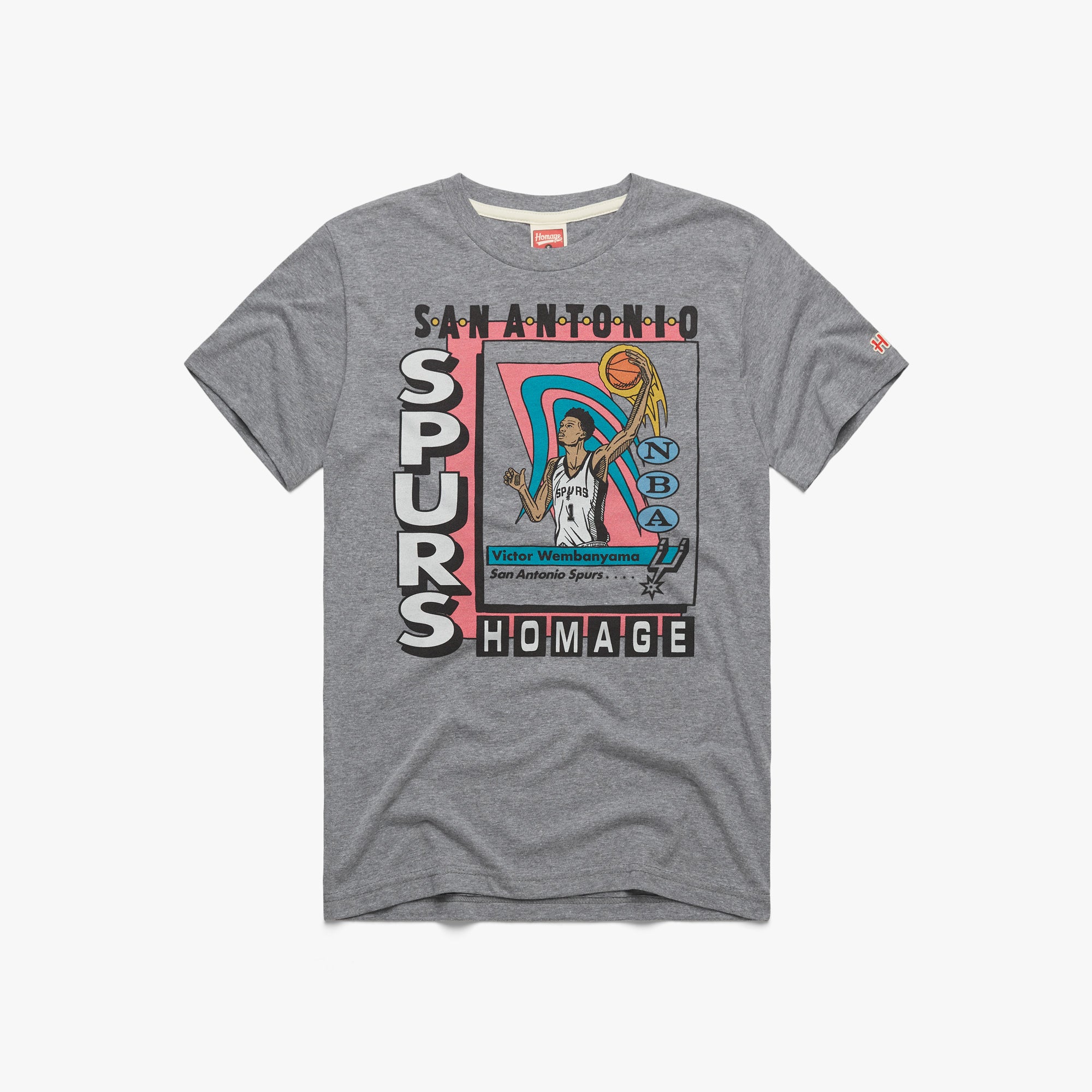 San Antonio Spurs Trading Card Victor Wembanyama 01011696801 grey flat 1.jpg San Antonio Spurs Trading Card Victor Wembanyama