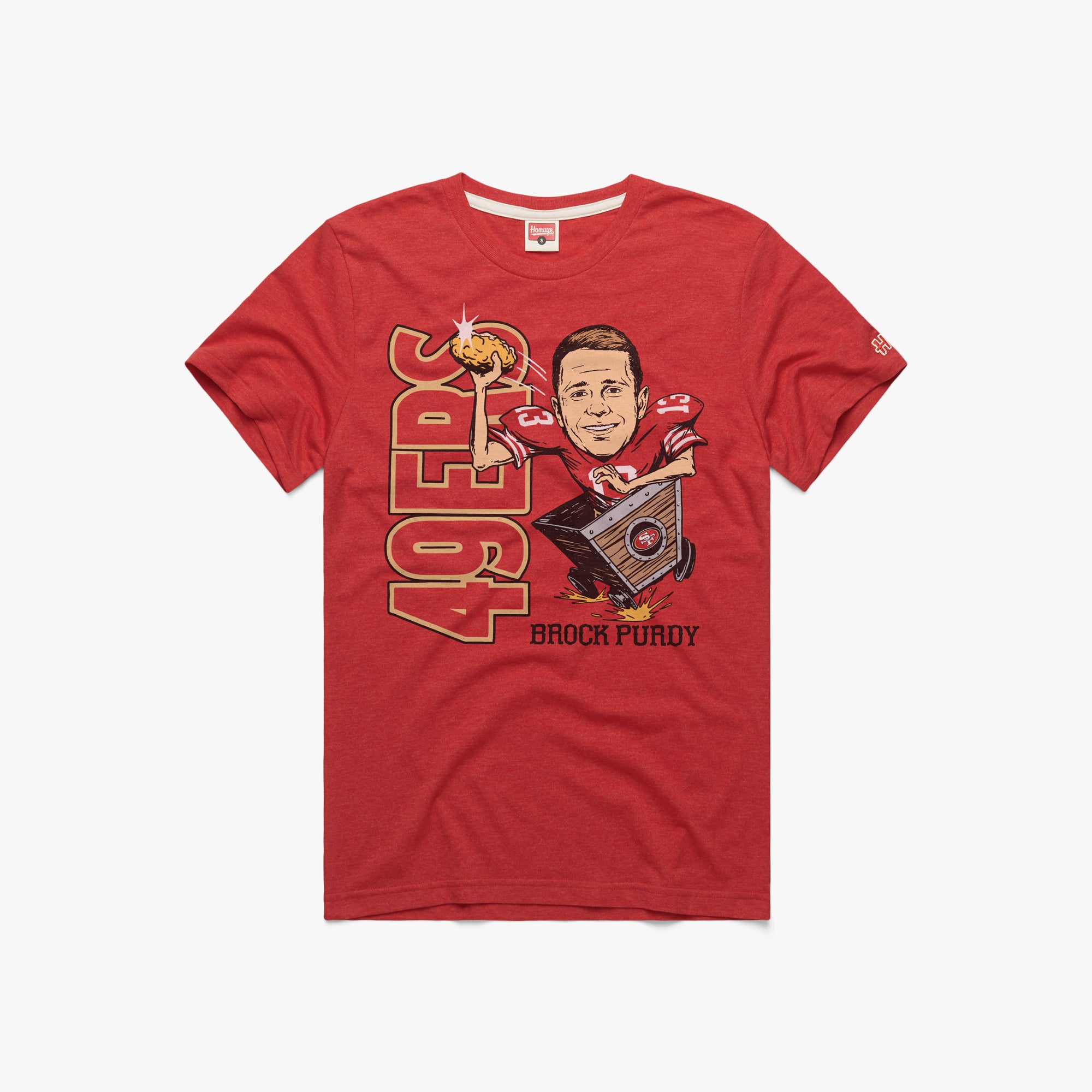 San Francisco 49ers Brock Purdy 01011830917 red flat.jpg San Francisco 49ers Brock Purdy