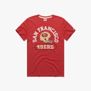 San Francisco 49ers Throwback Helmet