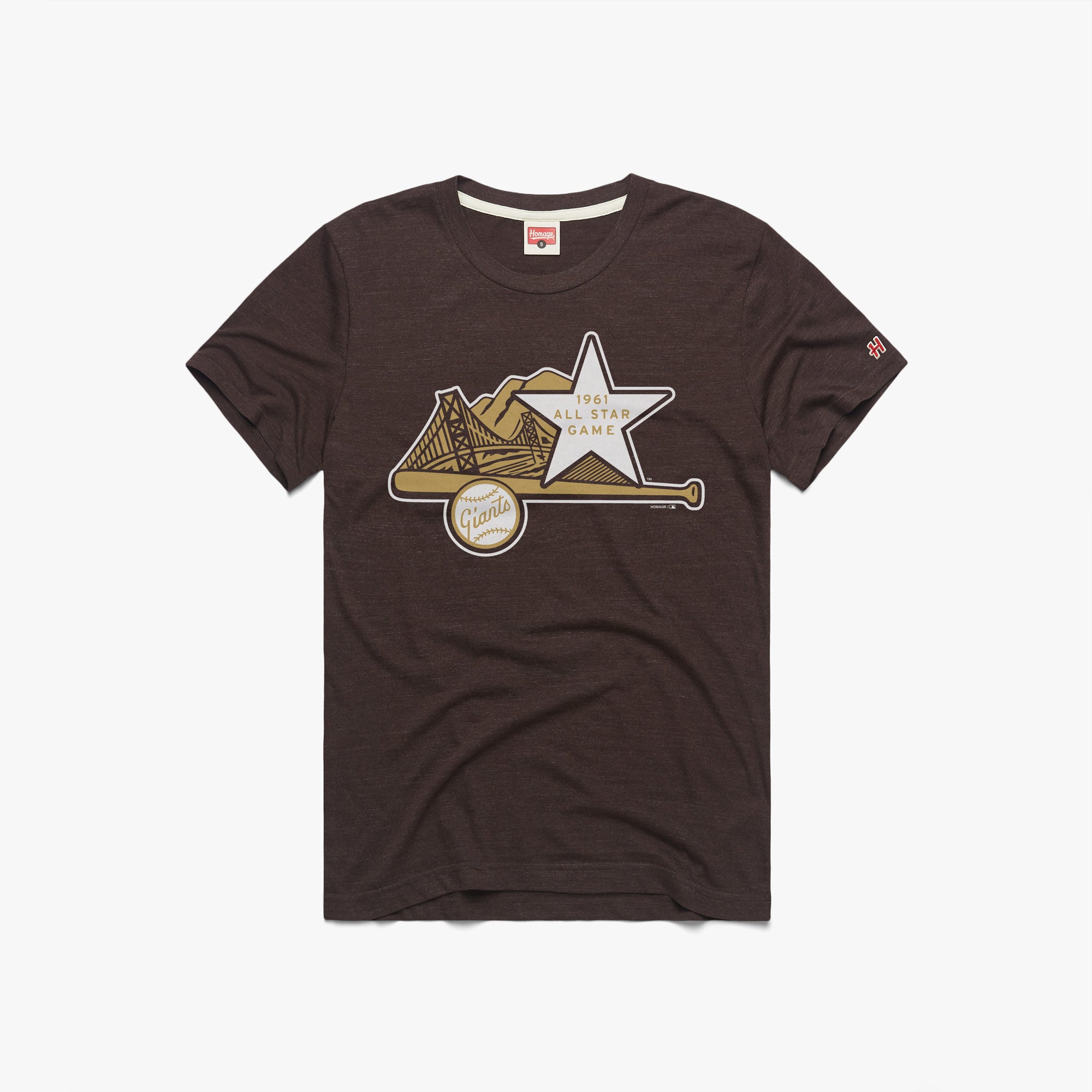 San Francisco Giants MLB All Star Game 1961 01012029436 Brown Flat 1.jpg San Francisco Giants MLB All Star Game 1961