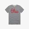 Script Ohio Front::Grey/Red Ink