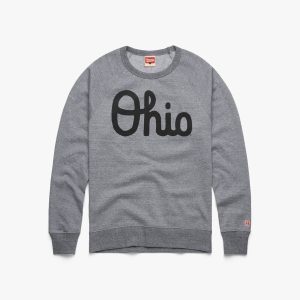 Sweater front::Grey/Black Ink