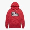 Script Ohio Outline Hoodie