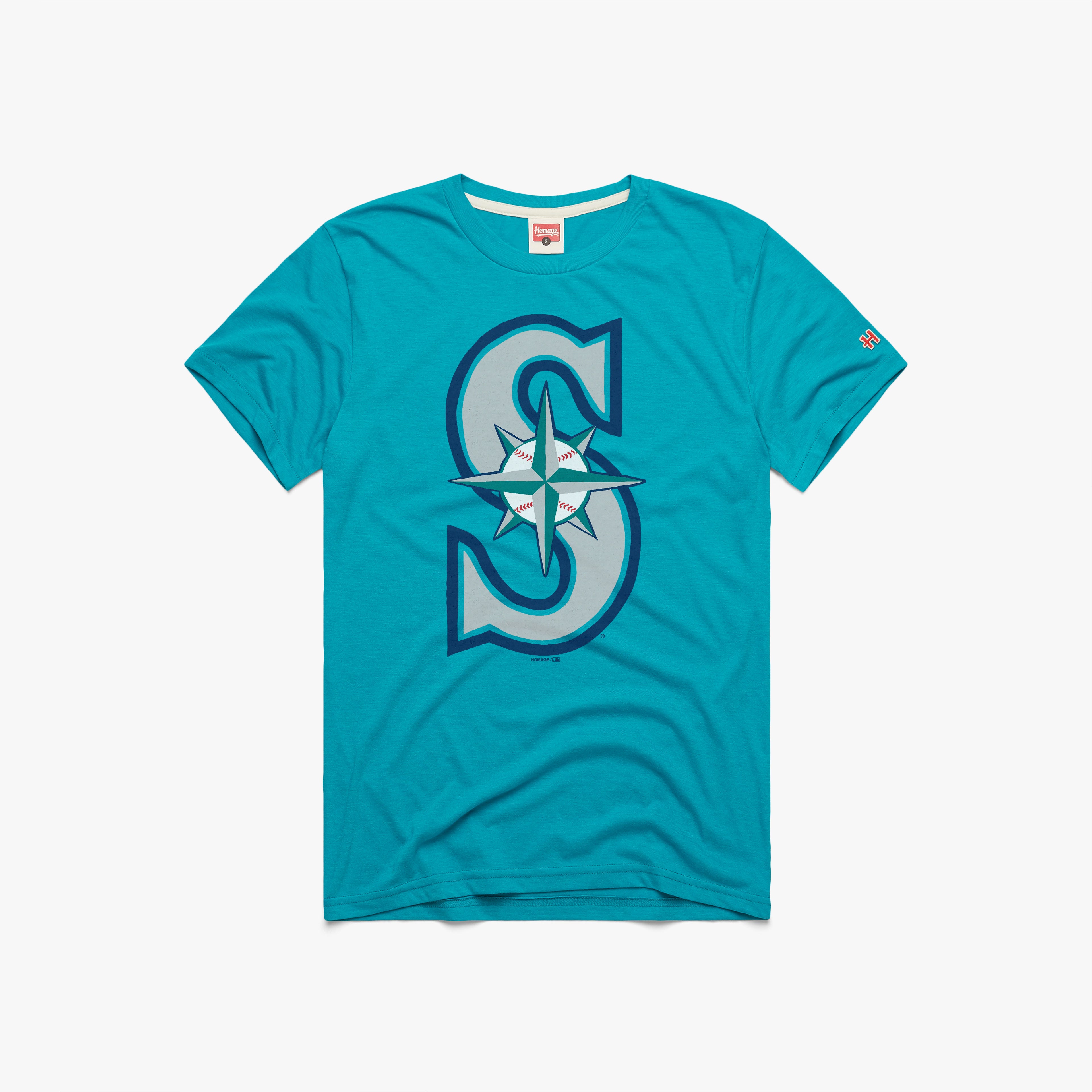 Seattle Mariners Cap Logo 93 01010455126 Teal Flat 1.jpg Seattle Mariners Cap Logo '93