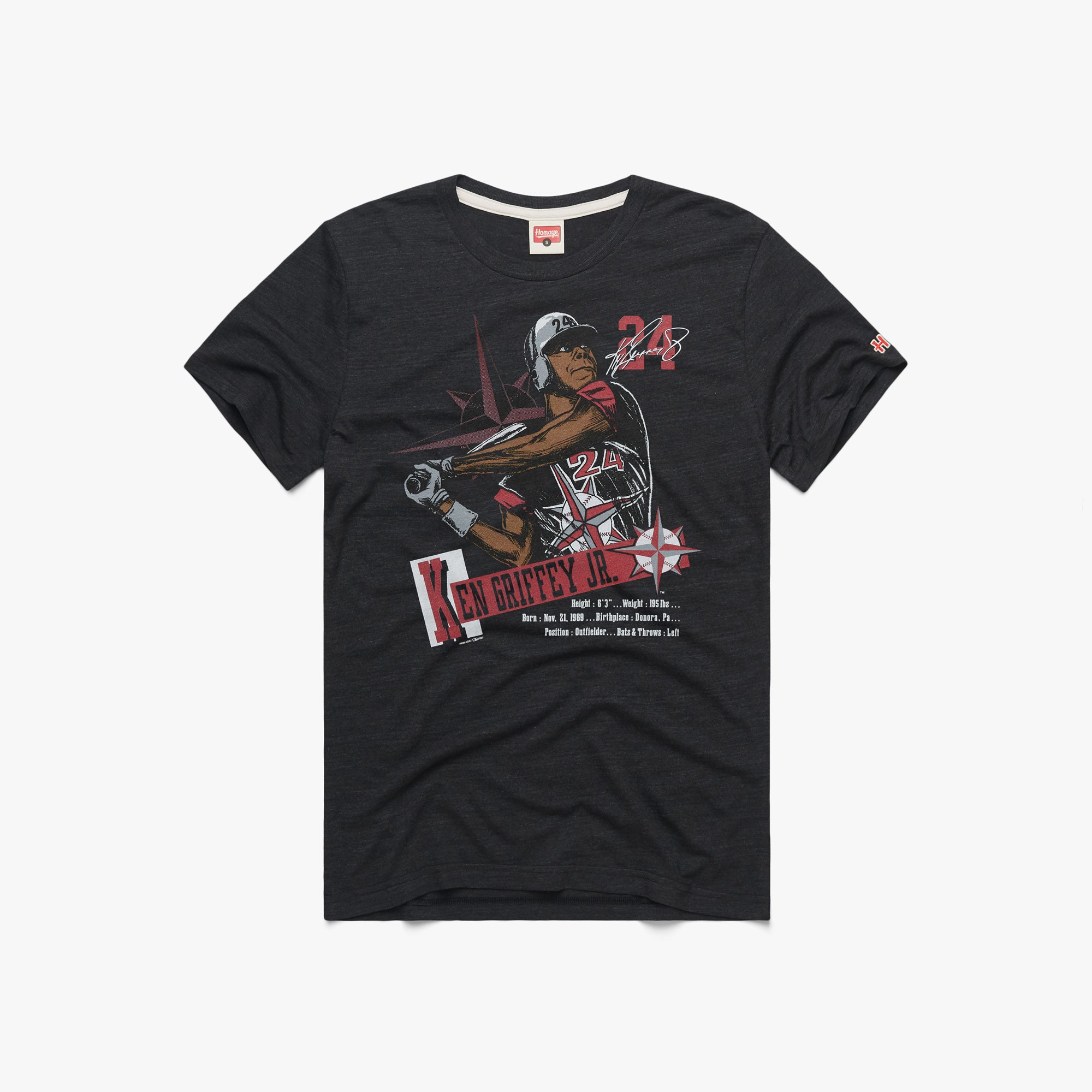 Seattle Mariners Ken Griffey Jr Turn Ahead The Clock 01011548130 charcoal flat.jpg Seattle Mariners Ken Griffey Jr Turn Ahead The Clock