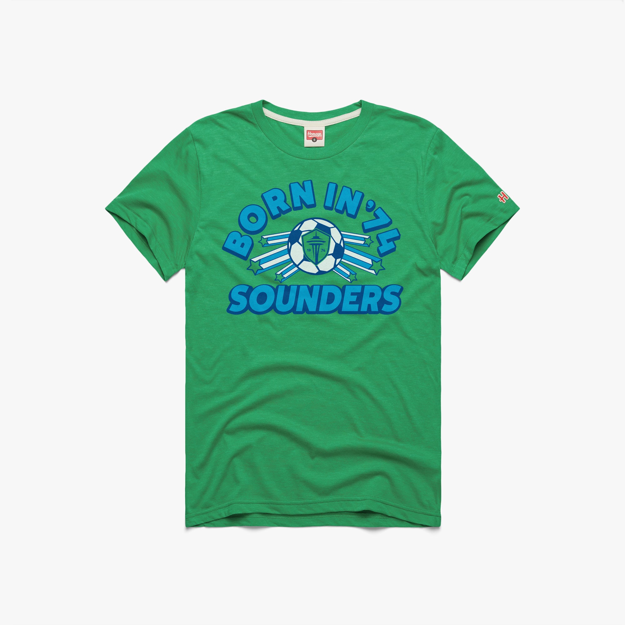 Seattle Sounders FC Born In 74 01012152113 Green Flat.jpg Seattle Sounders FC Born In '74