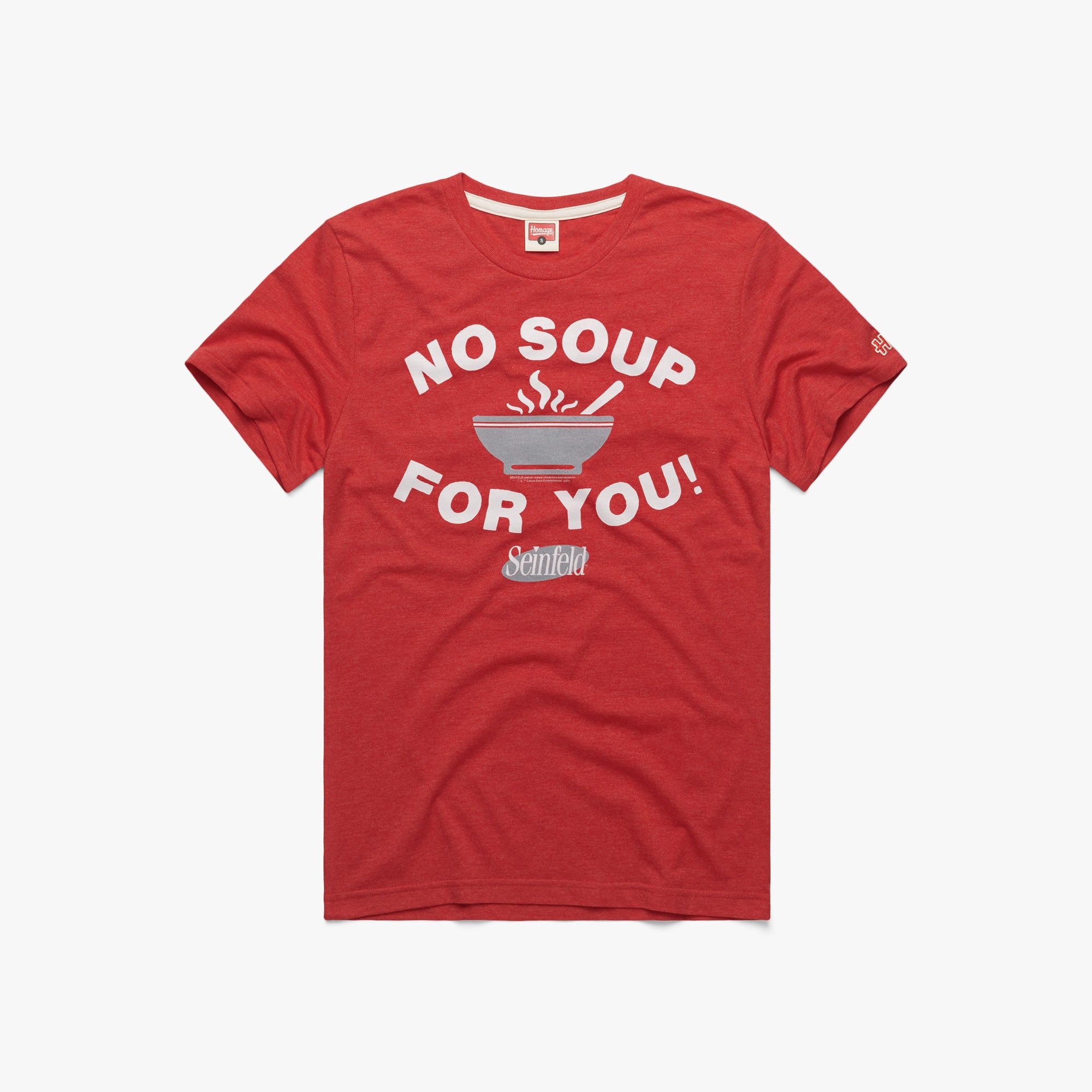 Seinfeld No Soup For You 01010917417 red flat 1.jpg Seinfeld No Soup For You
