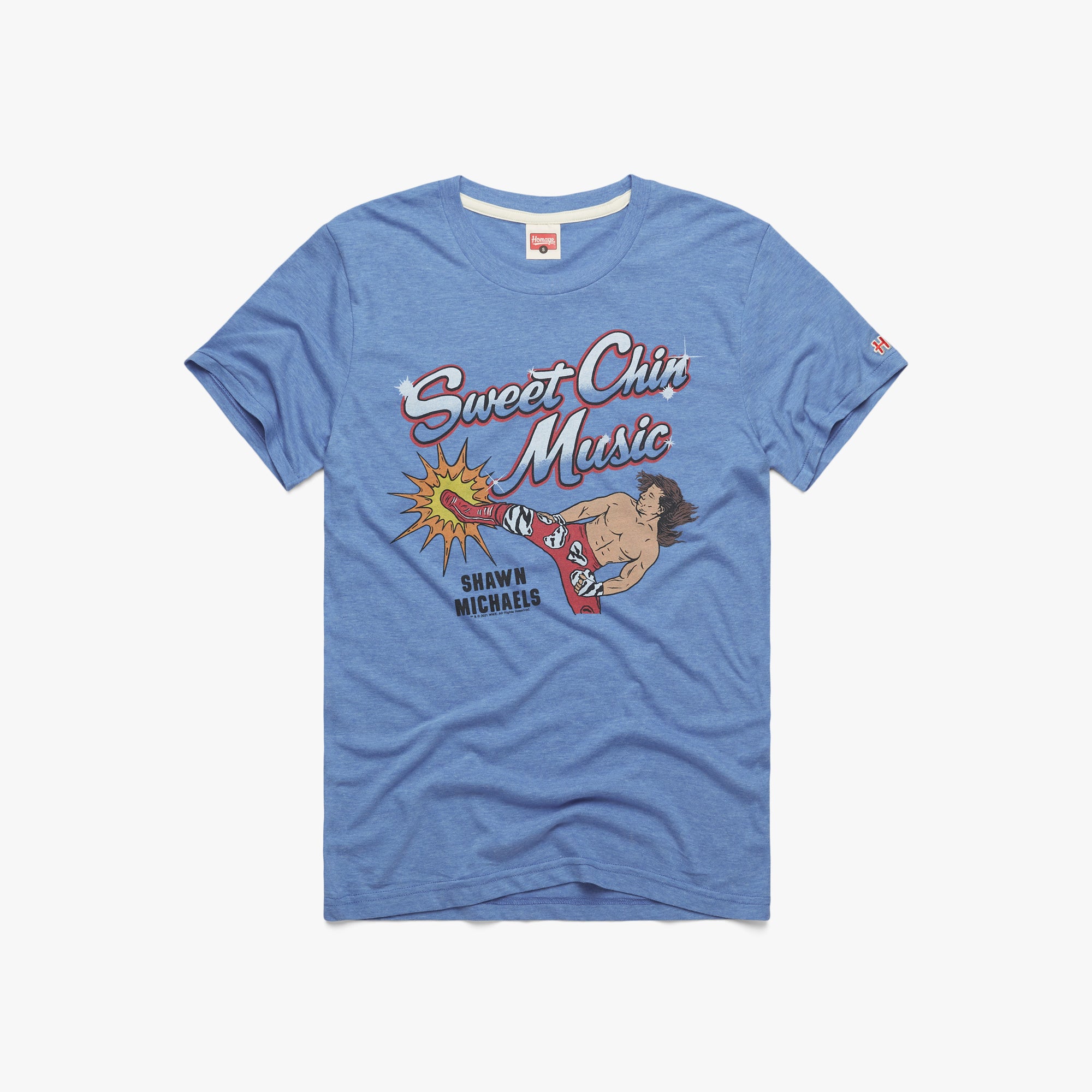 Shawn Michaels Sweet Chin Music 01010779602 light blue flat 1.jpg Shawn Michaels Sweet Chin Music