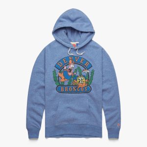 SpongeBob And Patrick X Denver Broncos Hoodie