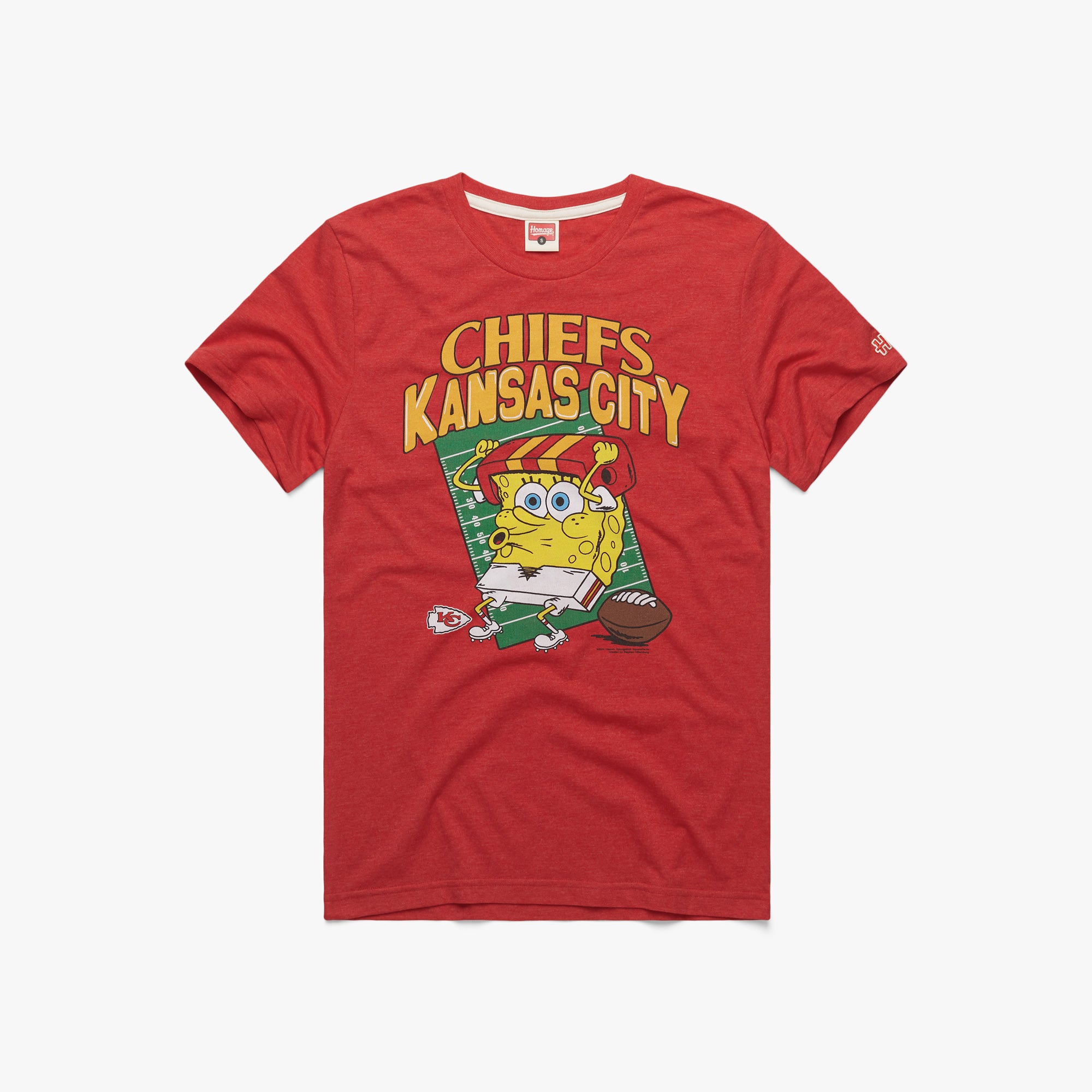 SpongeBob SquarePants x Kansas City Chiefs 01011801717 red flat 1.jpg SpongeBob SquarePants x Kansas City Chiefs