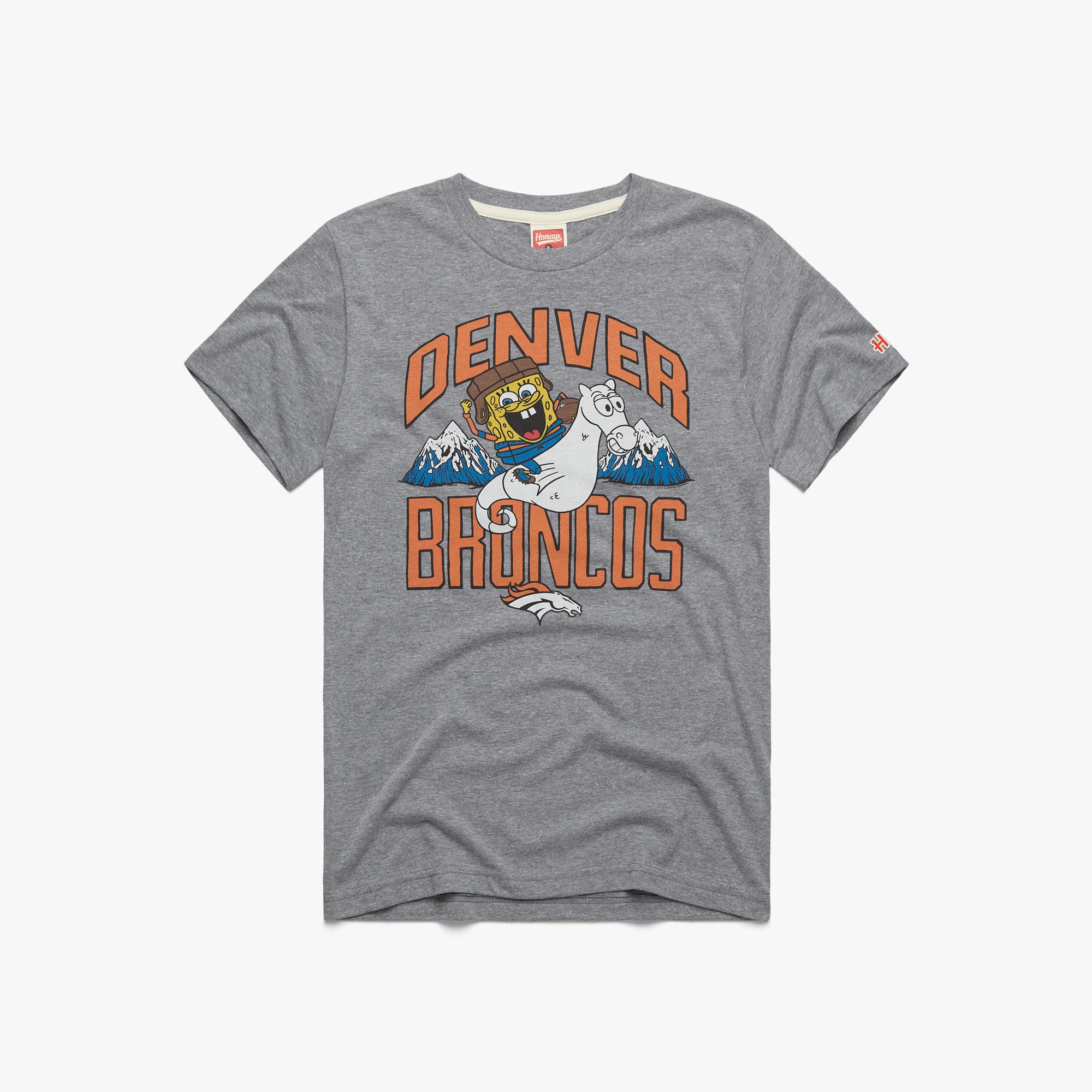 SpongeBob X Denver Broncos 01011372401 grey flat.jpg SpongeBob X Denver Broncos