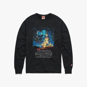 Star Wars Episode IV A New Hope Poster Crewneck
