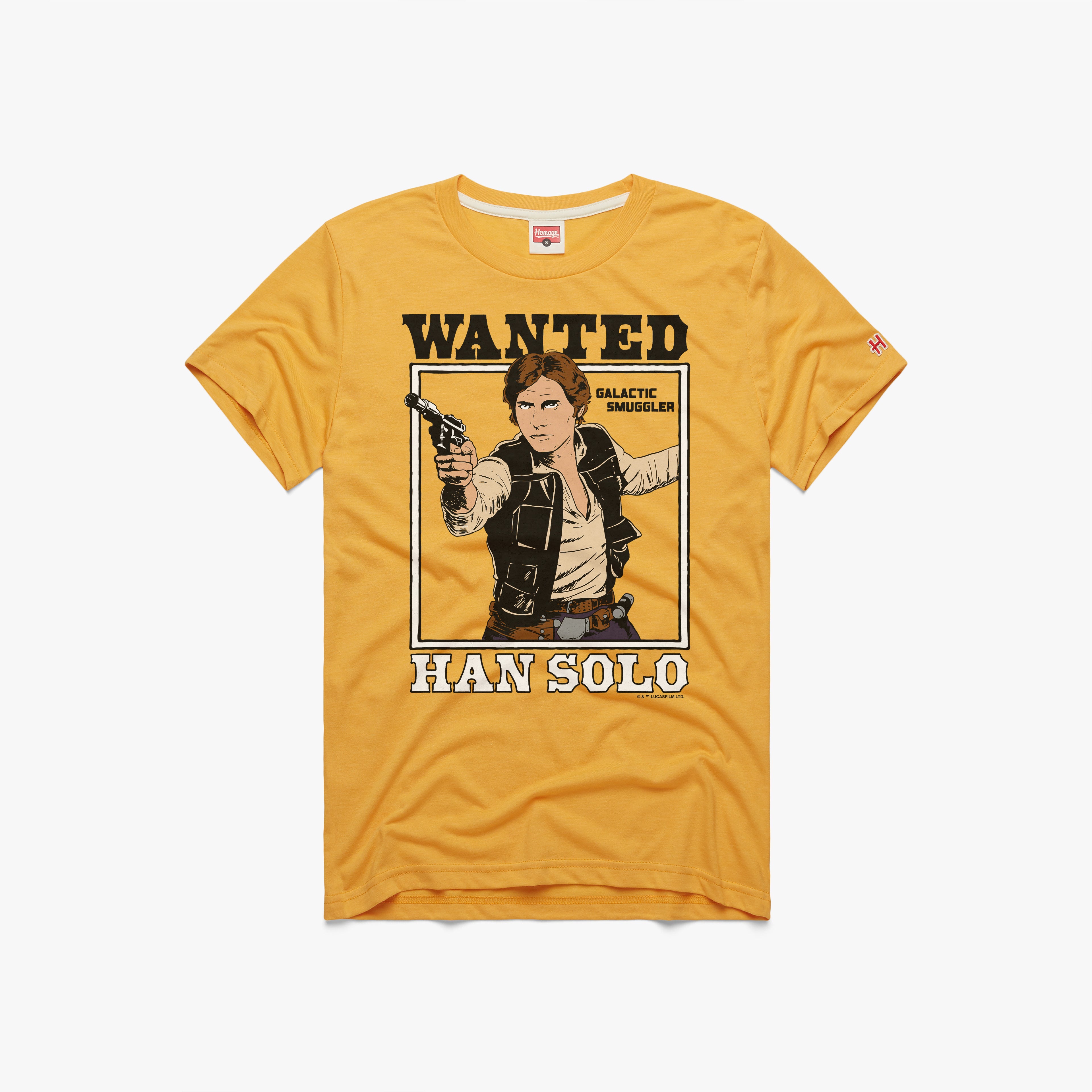 Star Wars Wanted Han Solo 01012445612 Gold Flat.jpg Star Wars Wanted Han Solo