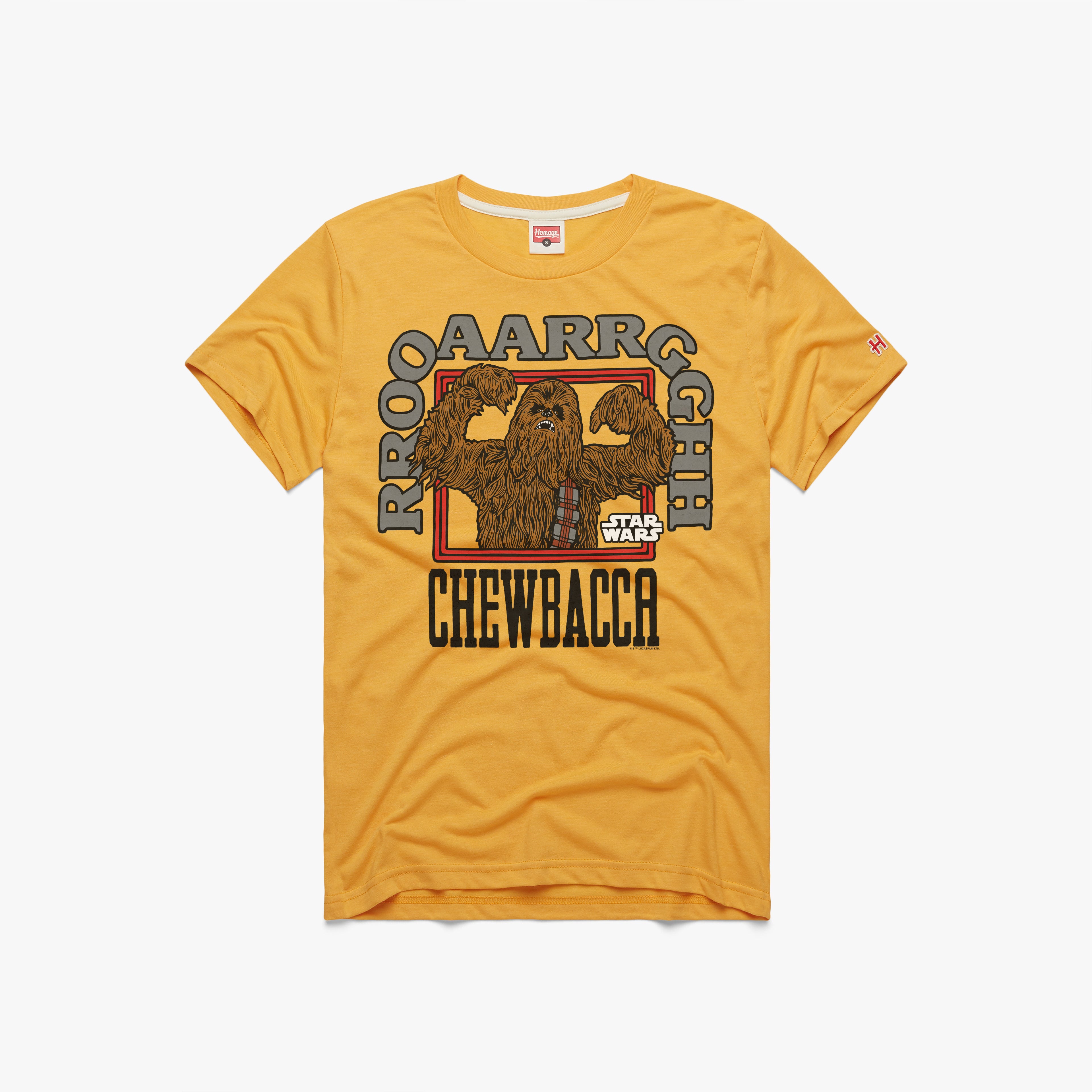 Star Wars Wookie Roar 01012490712 Gold Flat.jpg Star Wars Wookie Roar