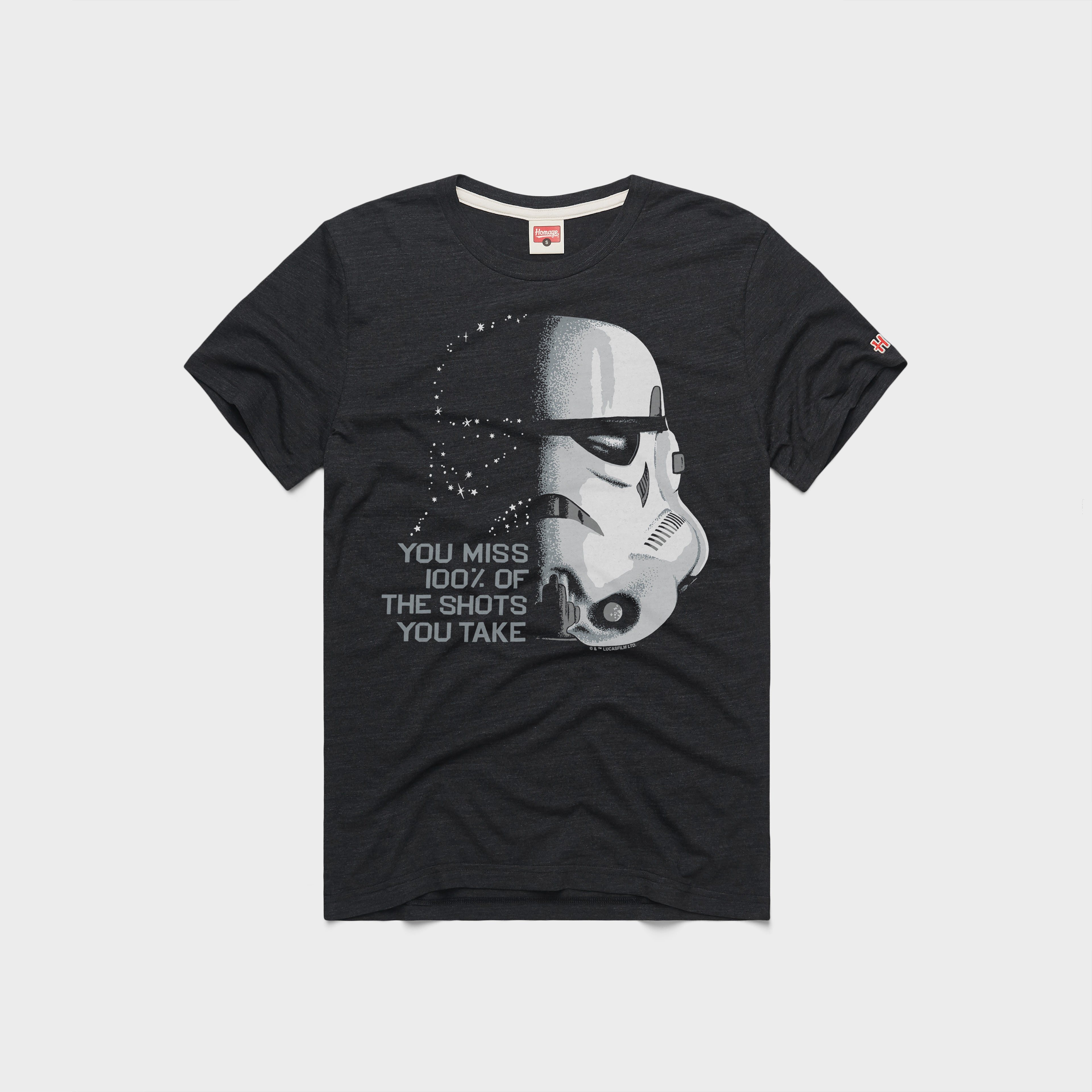 Star Wars You Miss 100 Of The Shots You Take 01012617930 Charcoal Flat 1.jpg Star Wars You Miss 100% Of The Shots You Take