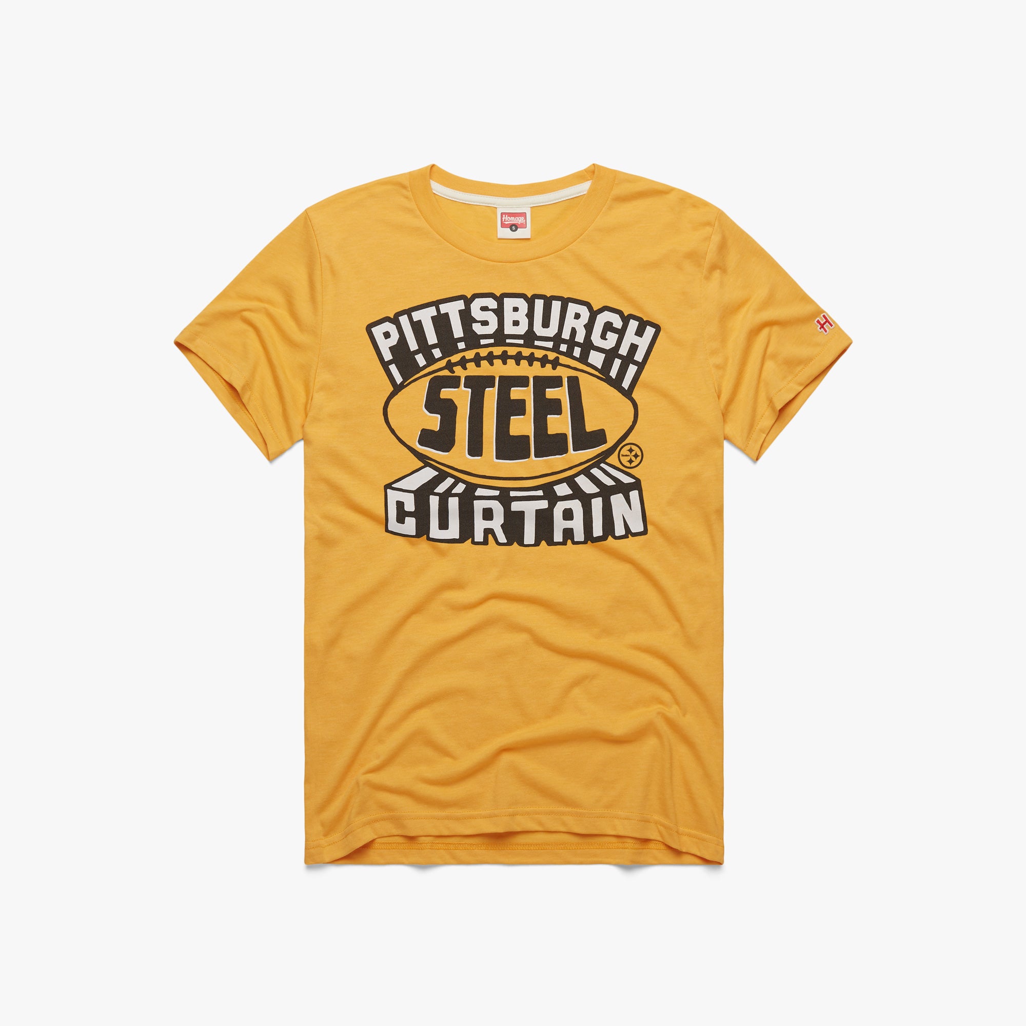 Steelers Pittsburgh Steel Curtain 01011413112 gold flat 1.jpg Steelers Pittsburgh Steel Curtain