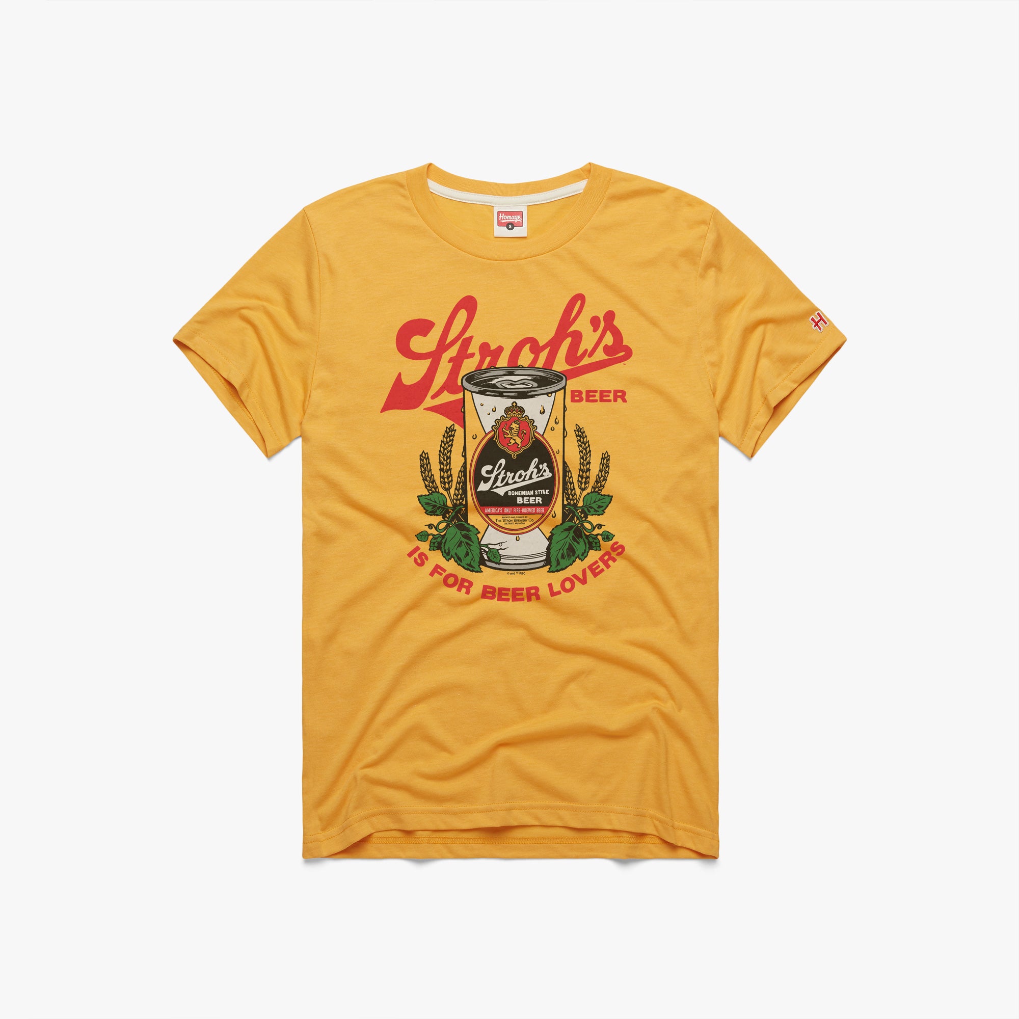 Stroh s Beer 01011961612 Gold Flat 1.jpg Stroh's Beer