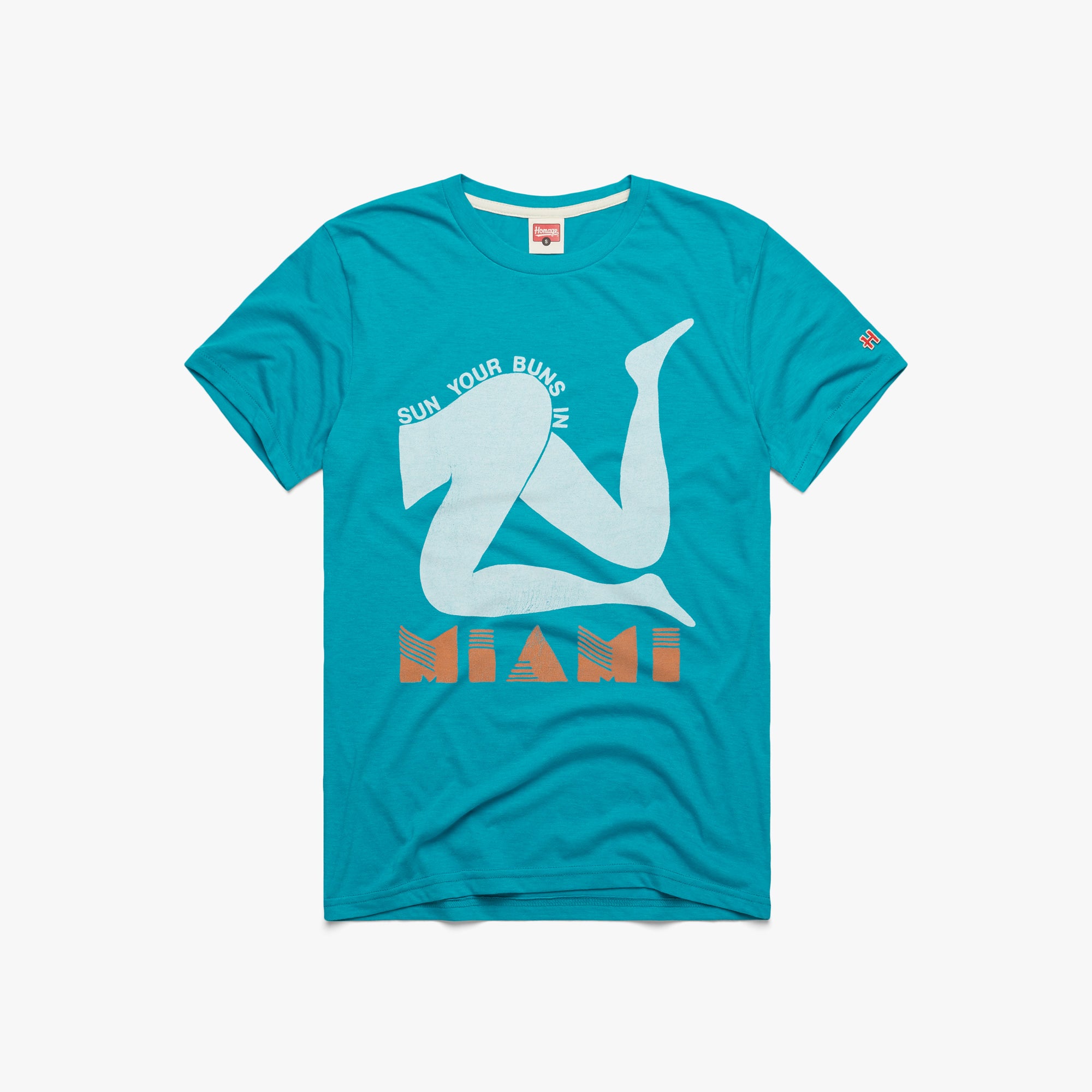 Sun Your Buns In Miami 01010339026 teal flat.jpg Sun Your Buns In Miami