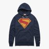 Superman 2025 Movie Shield Logo Hoodie
