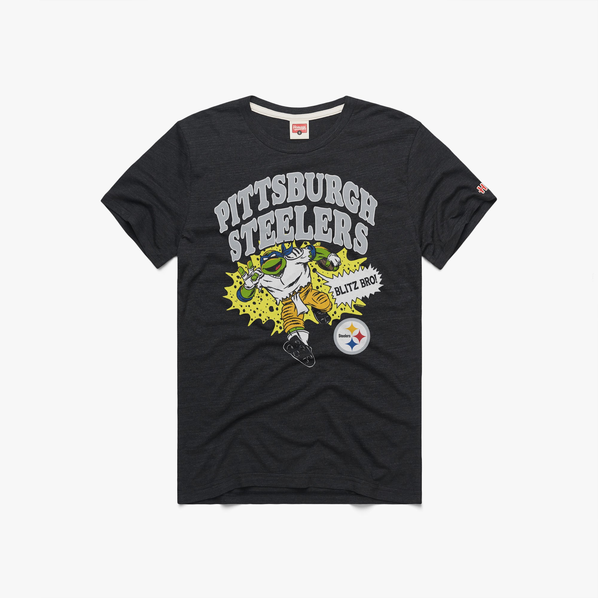 TMNT Leonardo x Pittsburgh Steelers 01012131130 Charcoal Flat 1.jpg TMNT Leonardo x Pittsburgh Steelers