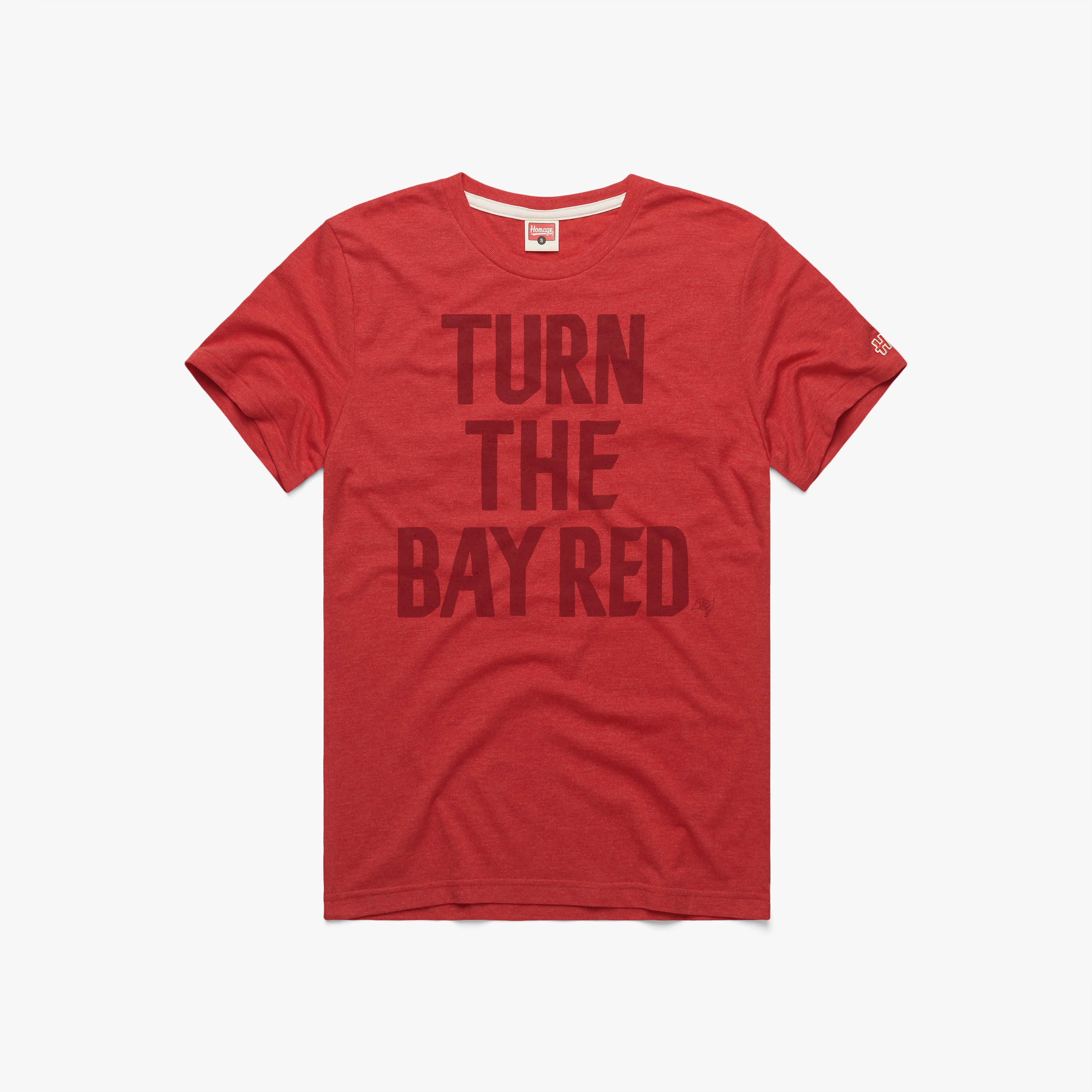 Tampa Bay Buccaneers Turn The Bay Red All Red 01012333917 Red Flat 1.jpg Tampa Bay Buccaneers Turn The Bay Red All Red