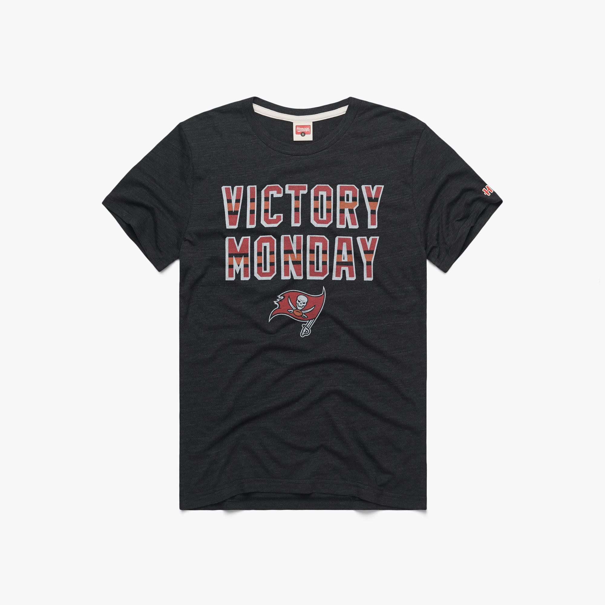 Tampa Bay Buccaneers Victory Monday 01011230630 charcoal flat 1.jpg Tampa Bay Buccaneers Victory Monday
