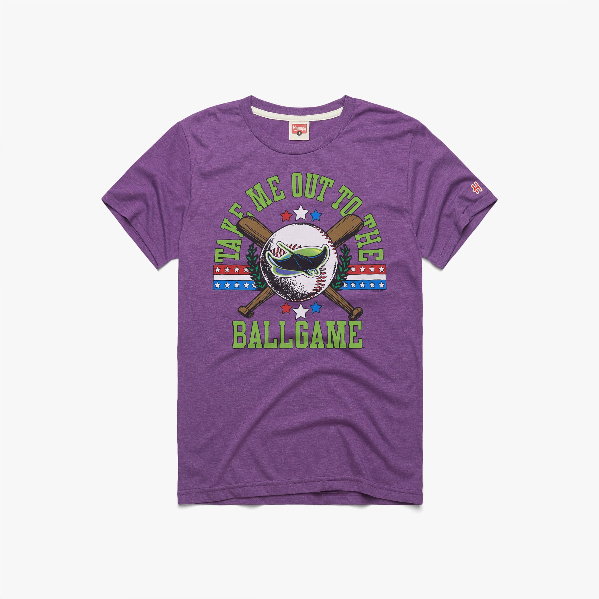 Tampa Bay Rays Take Me Out To The Ballgame 01011967027 Royal Purple Flat.jpg Tampa Bay Rays Take Me Out To The Ballgame