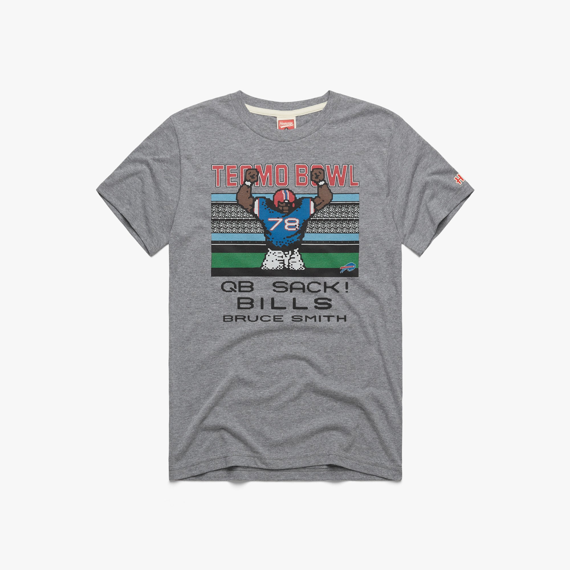Tecmo Bowl Bills Bruce Smith 01011707101 grey flat 1.jpg Tecmo Bowl Bills Bruce Smith