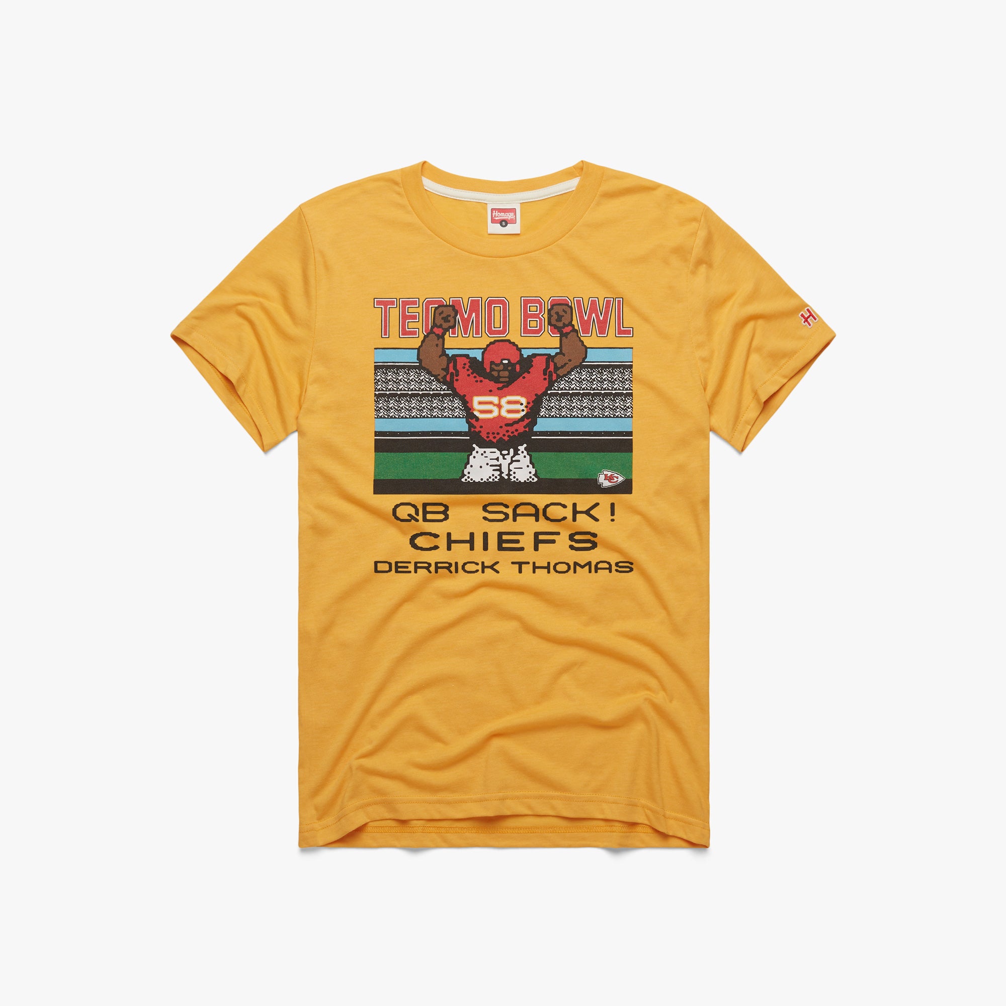Tecmo Bowl Chiefs Derrick Thomas 01011705912 gold flat 1.jpg Tecmo Bowl Chiefs Derrick Thomas
