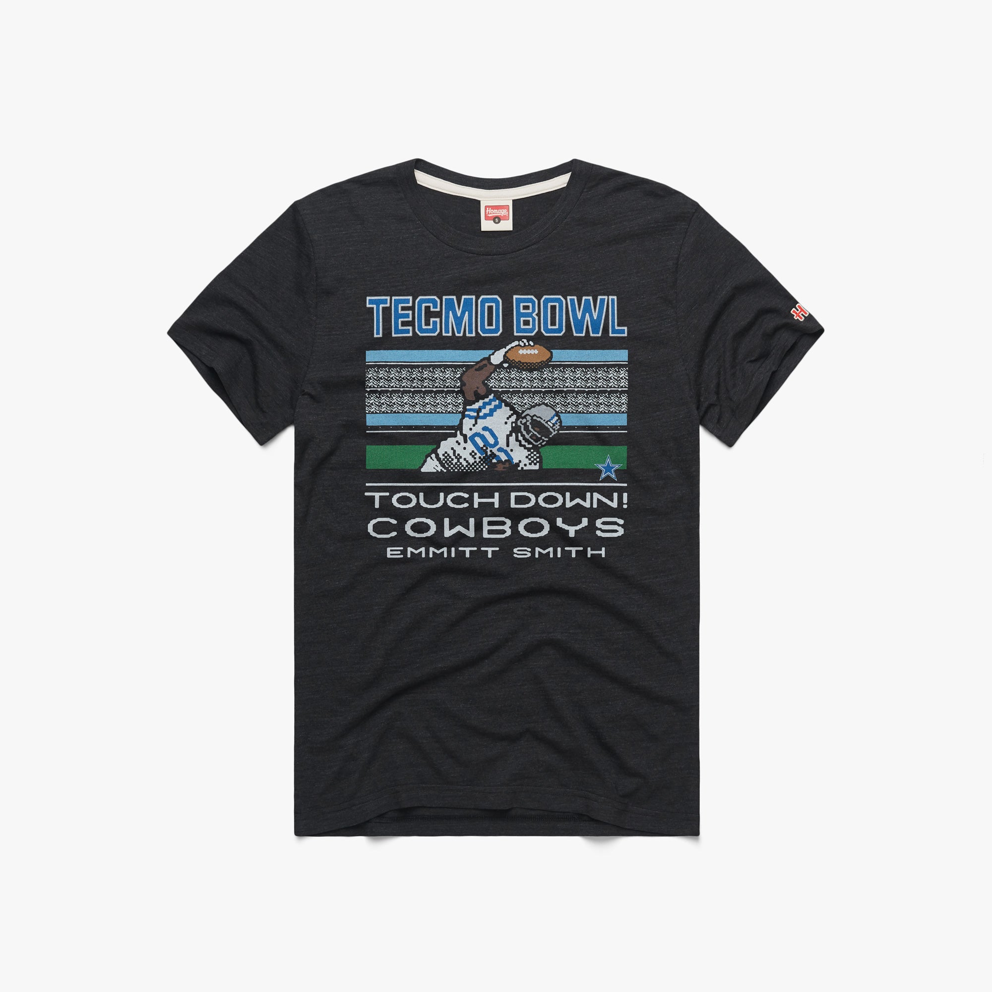 Tecmo Bowl Cowboys Emmitt Smith 01011706930 charcoal flat 1.jpg Tecmo Bowl Cowboys Emmitt Smith