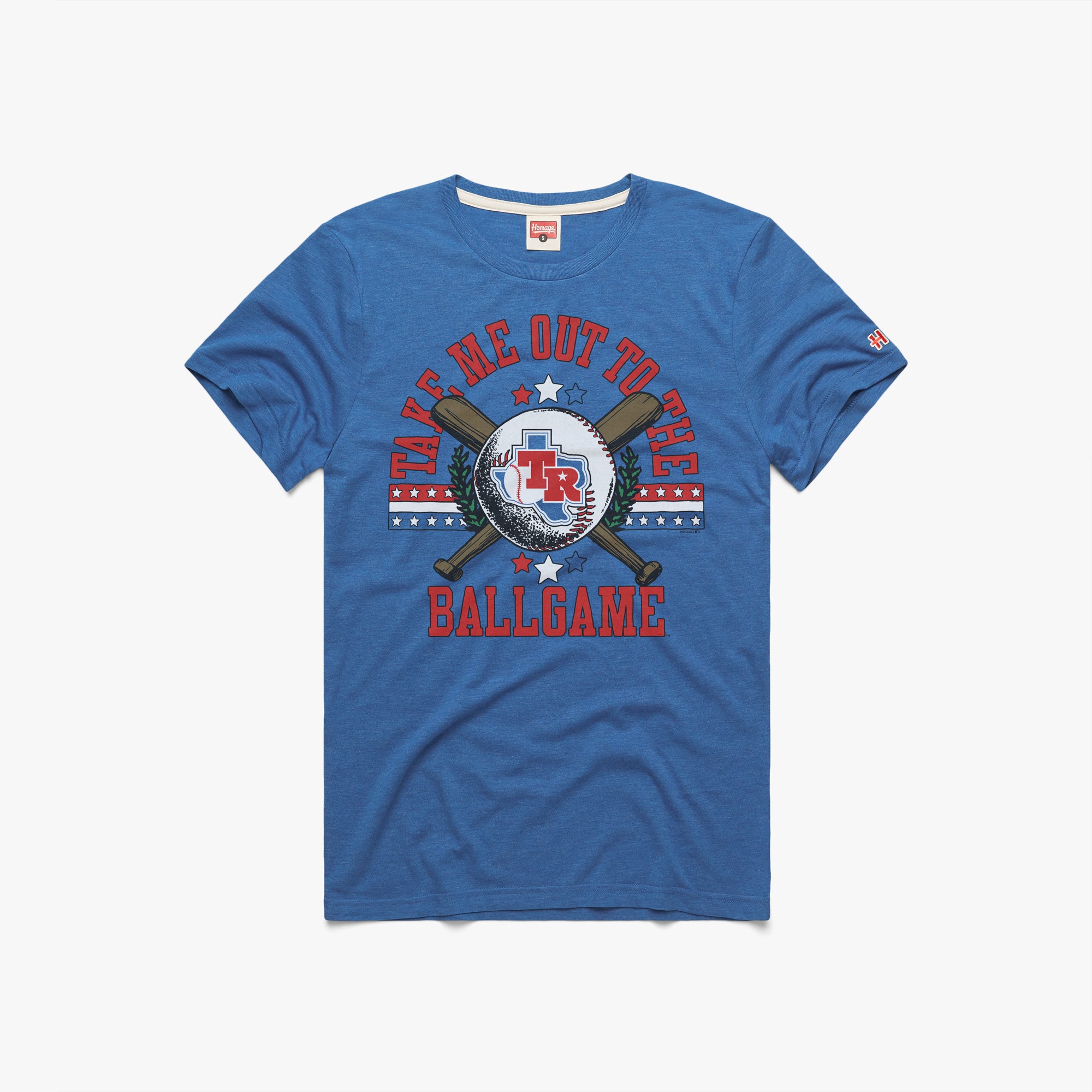 Texas Rangers Take Me Out To The Ballgame 01011967218 Royal Blue Flat.jpg Texas Rangers Take Me Out To The Ballgame