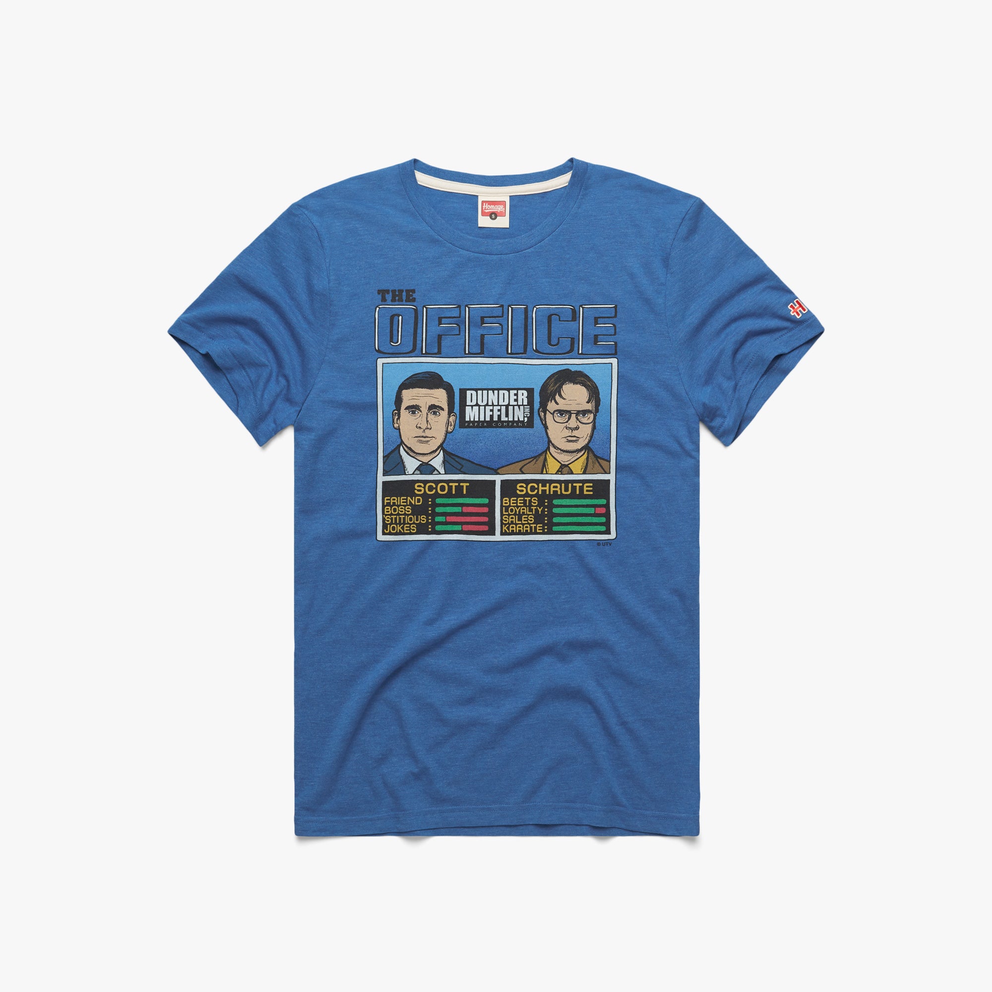 The Office Jam Scott And Schrute 01010777718 royal blue flat.jpg The Office Jam Scott And Schrute