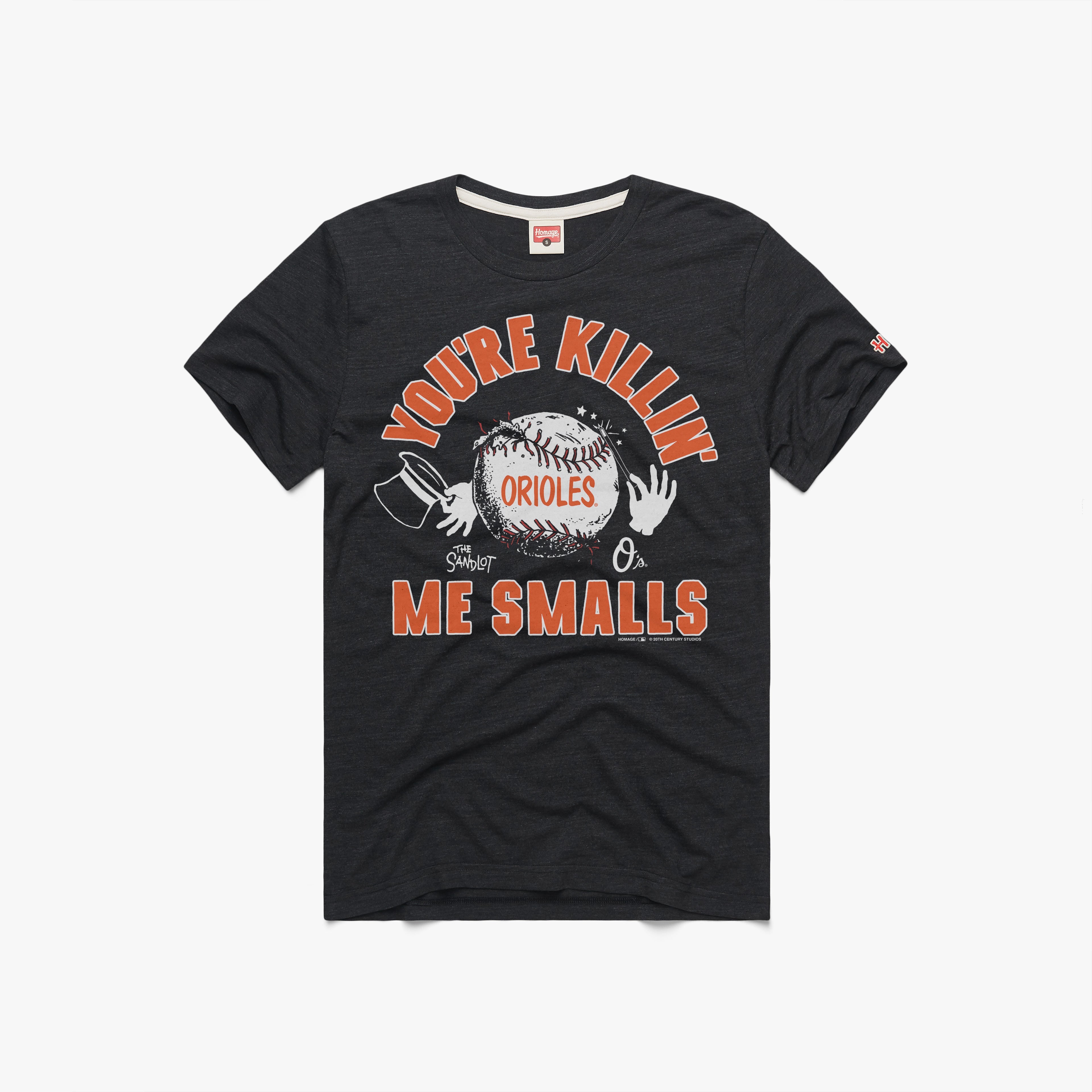 The Sandlot x Baltimore Orioles 01012521730 Charcoal Flat.jpg The Sandlot x Baltimore Orioles
