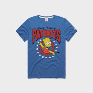 The Simpsons Bart x New England Patriots