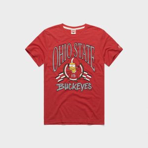 The Simpsons Bart x Ohio State::Red