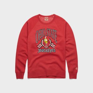 The Simpsons Bart x Ohio State Crewneck