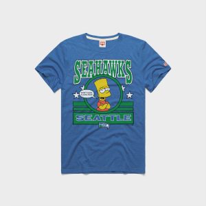 The Simpsons Bart x Seattle Seahawks