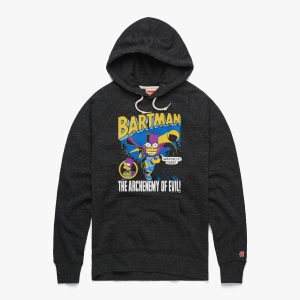 The Simpsons Bartman The Archenemy of Evil Hoodie