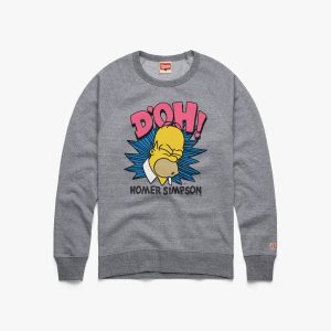 The Simpsons Homer Simpson D'oh Crewneck